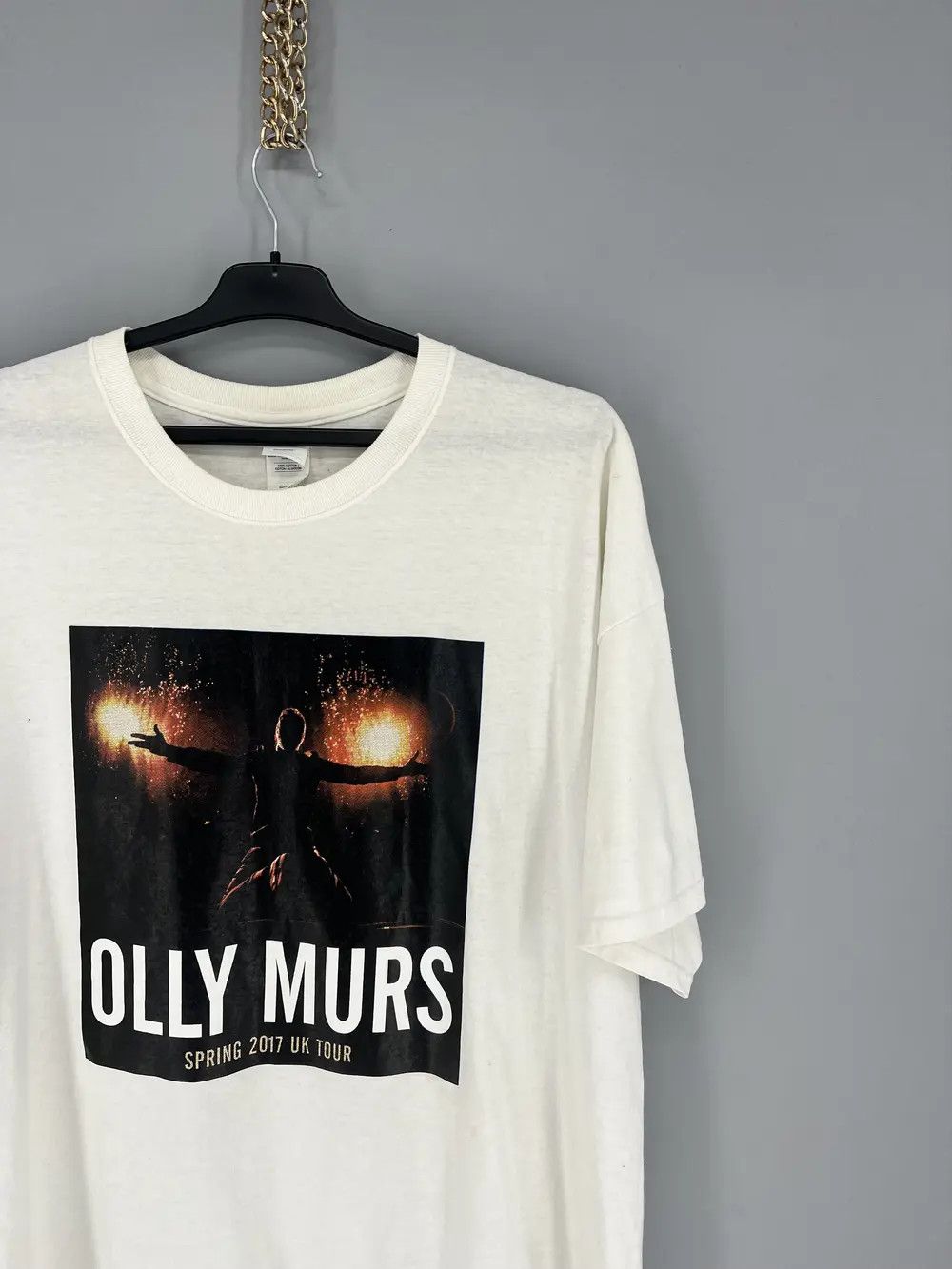 Band Tees Olly Murs Band Tee Tshirts Vintage Size XXL World Tour 2017 Size US XXL / EU 58 / 5 - 5 Thumbnail