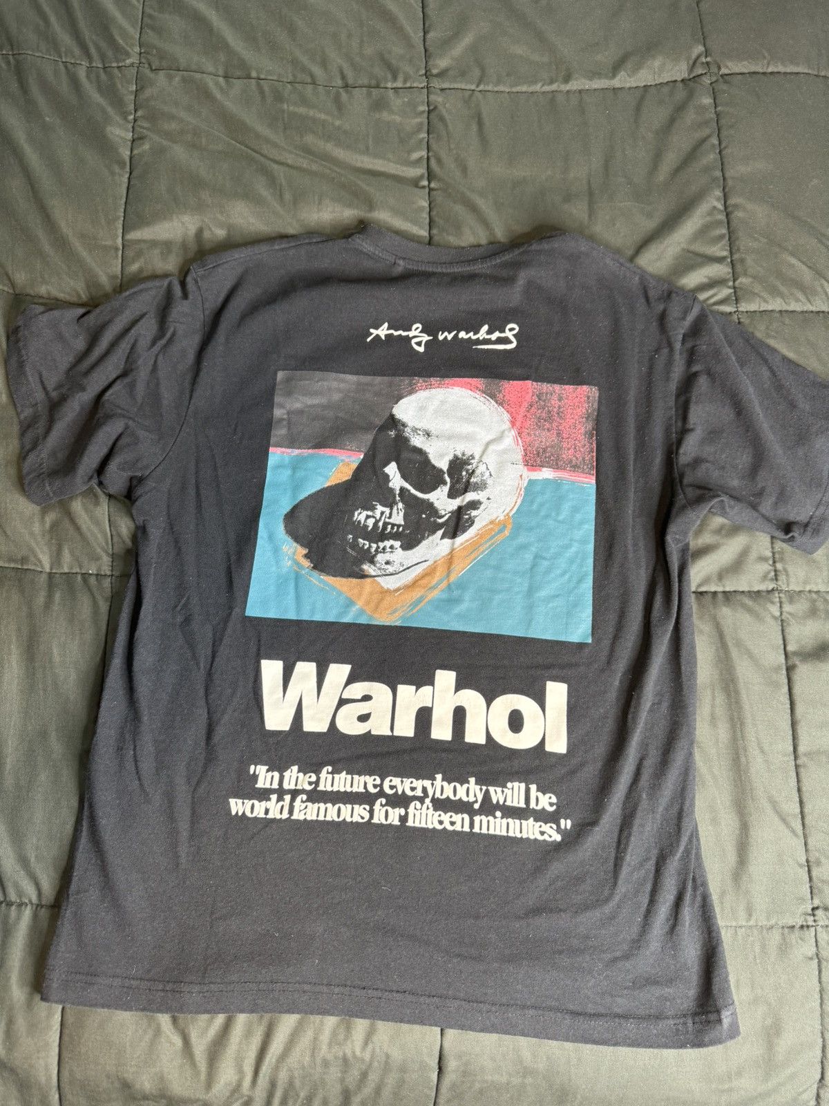Andy Warhol Pull&Bear x Andy Warhol “15 Minutes” T-Shirt Size US L / EU 52-54 / 3 - 4 Thumbnail