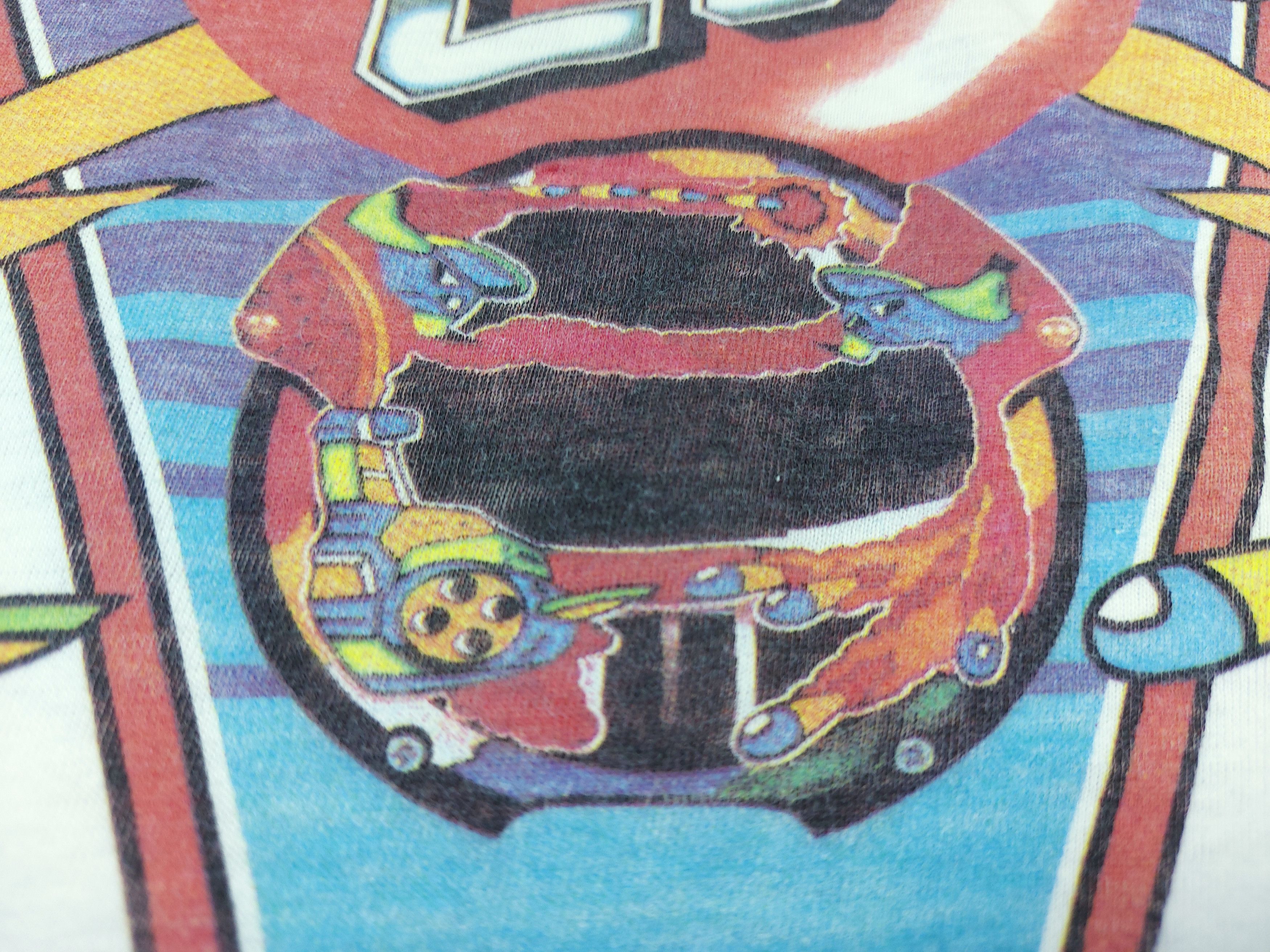 Japanese Brand × Vintage VTG 80s Sankyo Super Combi Pachinko Machine BANPRESTO TEE Size US L / EU 52-54 / 3 - 4 Thumbnail