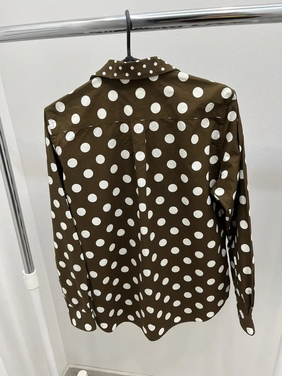 Comme des Garcons Comme des Garcons Polka Dot Button Up Cotton Shirt Size L / US 10 / IT 46 - 2 Thumbnail