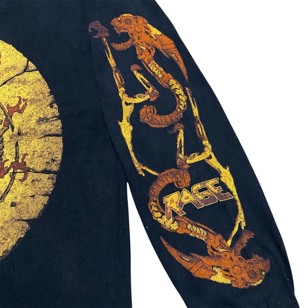 Band Tees Rare‼️🔥Vintage Rage The Missing Link Album Long Sleeve Tshirt Size US M / EU 48-50 / 2 - 7 Thumbnail