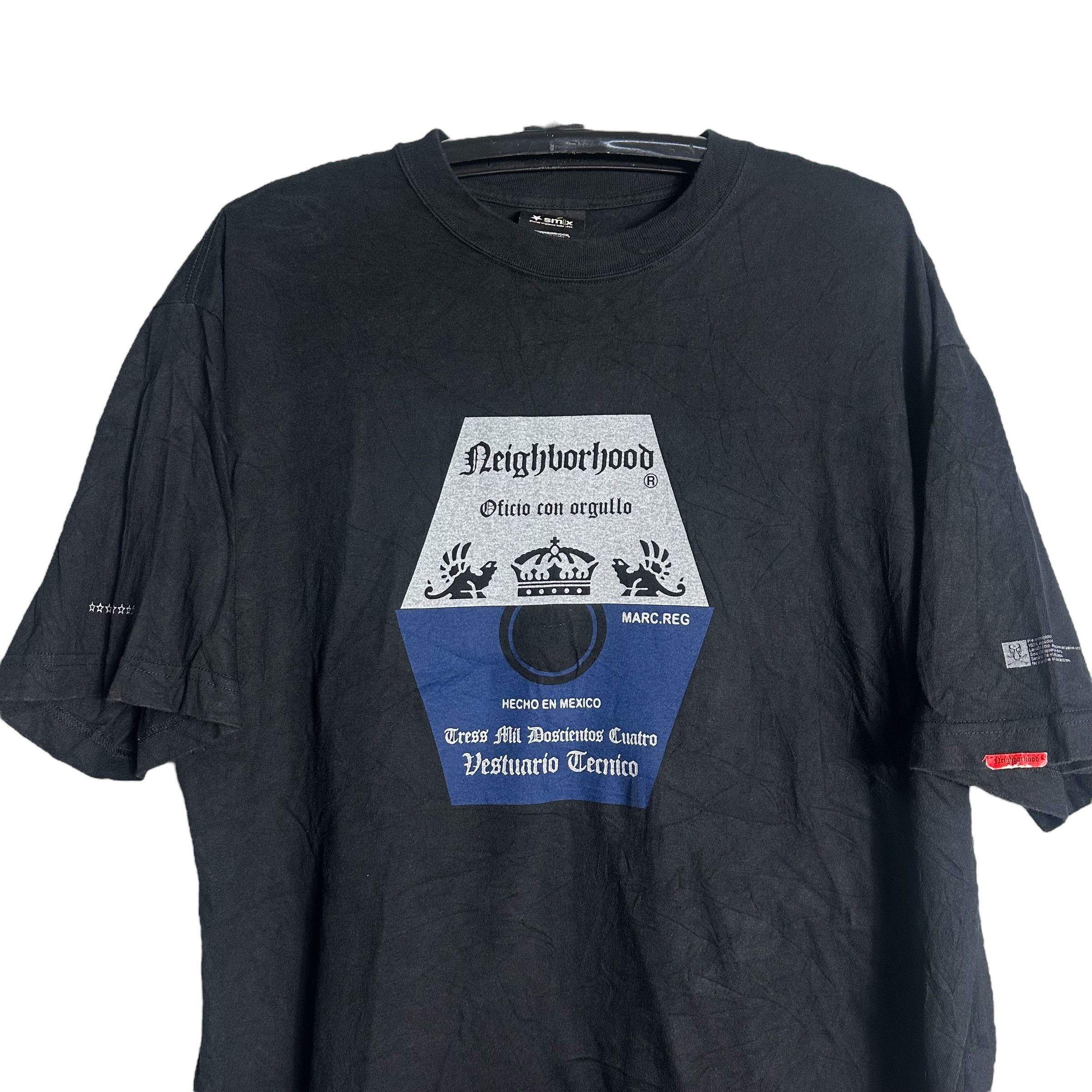 Japanese Brand × Neighborhood 🔥RARE🔥Vintage Neighborhood Spell Out T-shirt Size US L / EU 52-54 / 3 - 2 Thumbnail