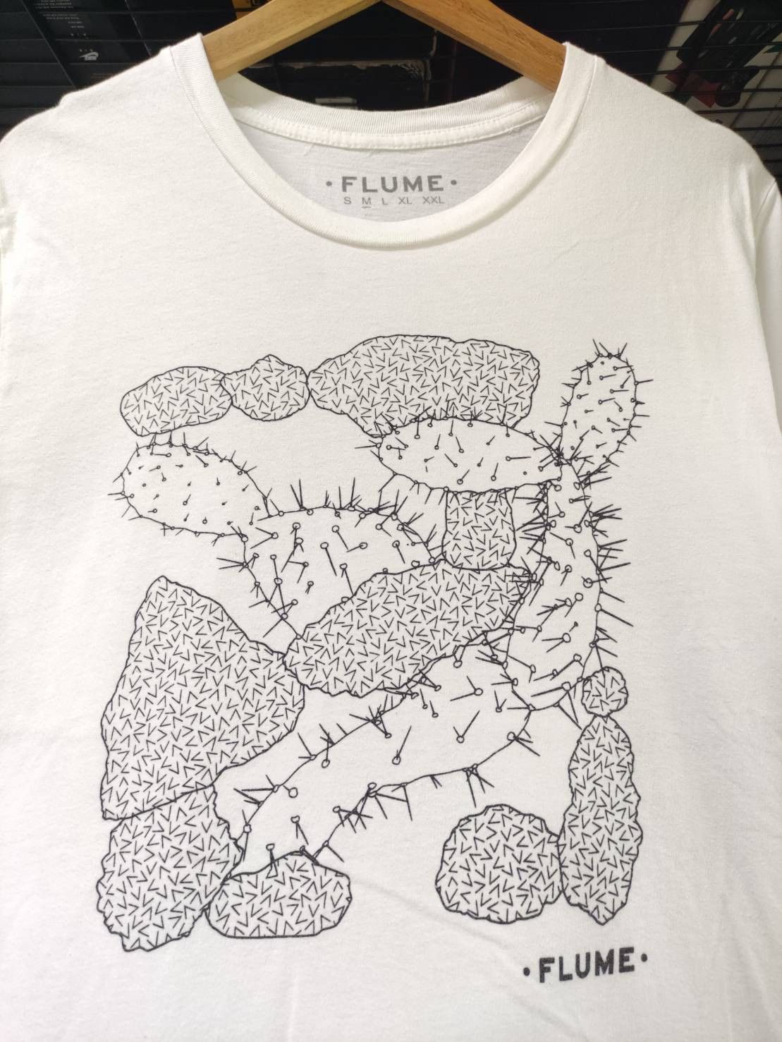Band Tees Flume " Smoke & Retribution " Single Promo T-Shirt Size US M / EU 48-50 / 2 - 1 Thumbnail