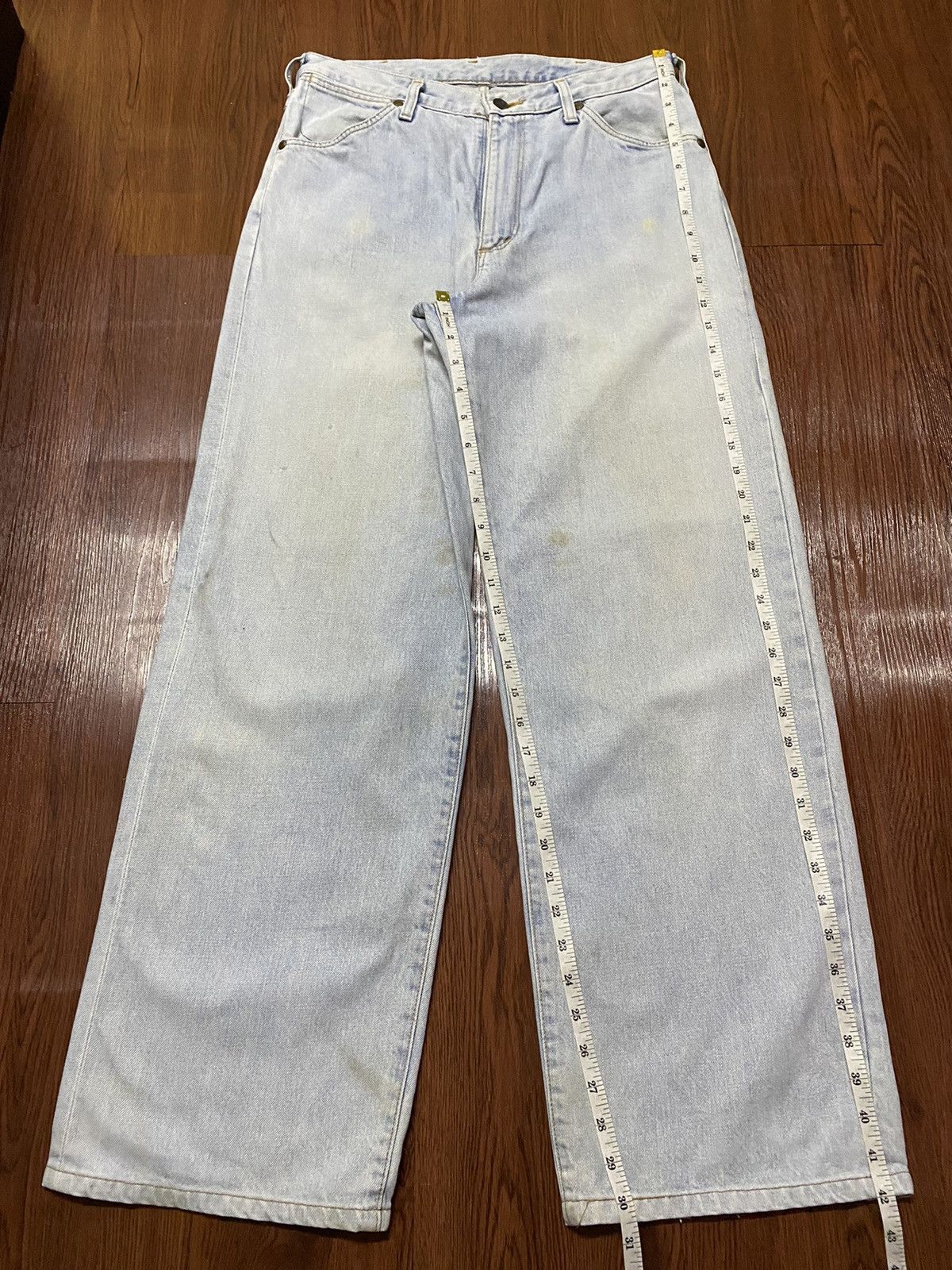 Wrangler Vintage Wrangler Faded Wash Baggy Style Jeans Size US 30 / EU 46 - 12 Thumbnail