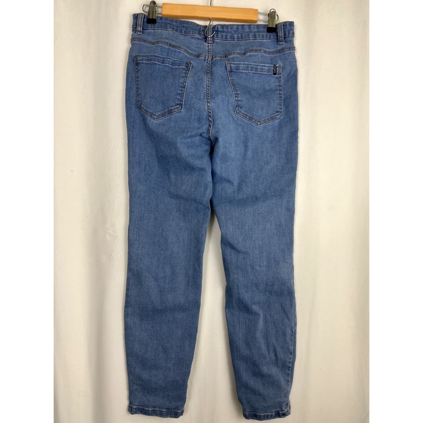 Buffalo David Bitton Buffalo David Bitton Jeans Faith 32x27 Mid Rise Skinny Blue Med Wash Size 24" / US 00 / IT 34 - 7 Thumbnail