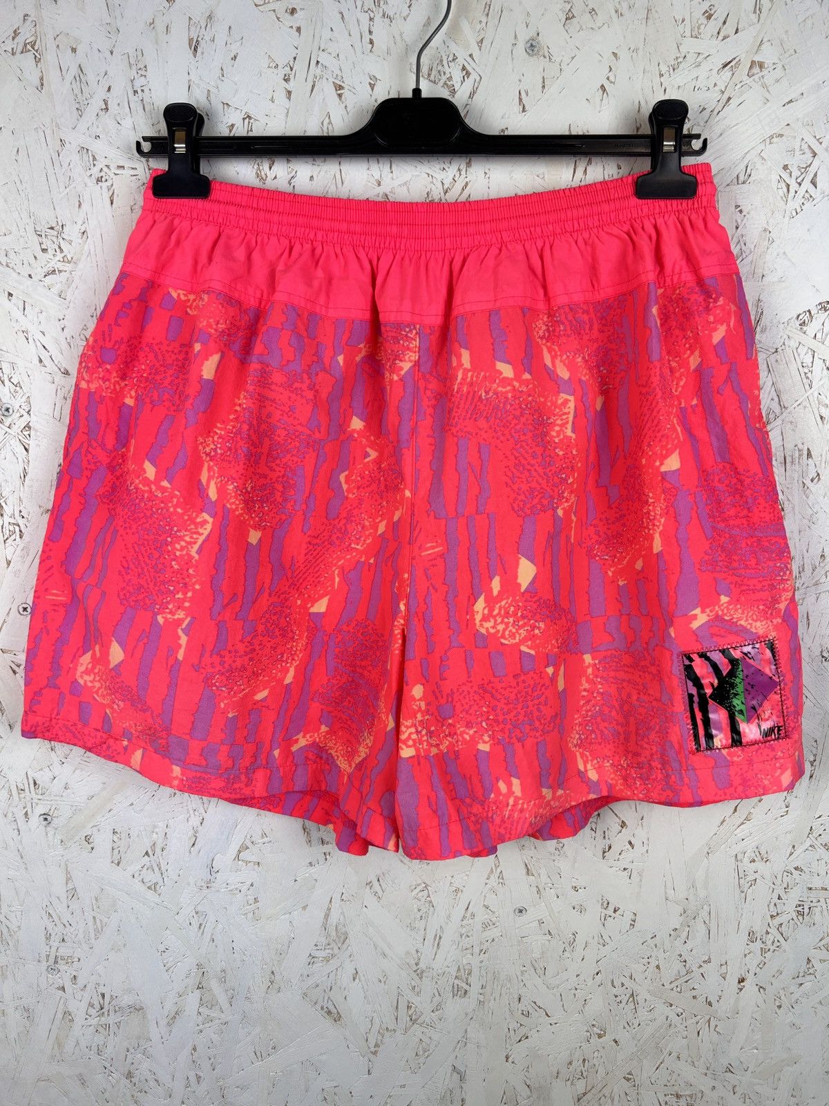 Vintage 80s Vintage Nike Challenge Court Andre Agassi Aop Shorts Size US 36 / EU 52 - 1 Thumbnail