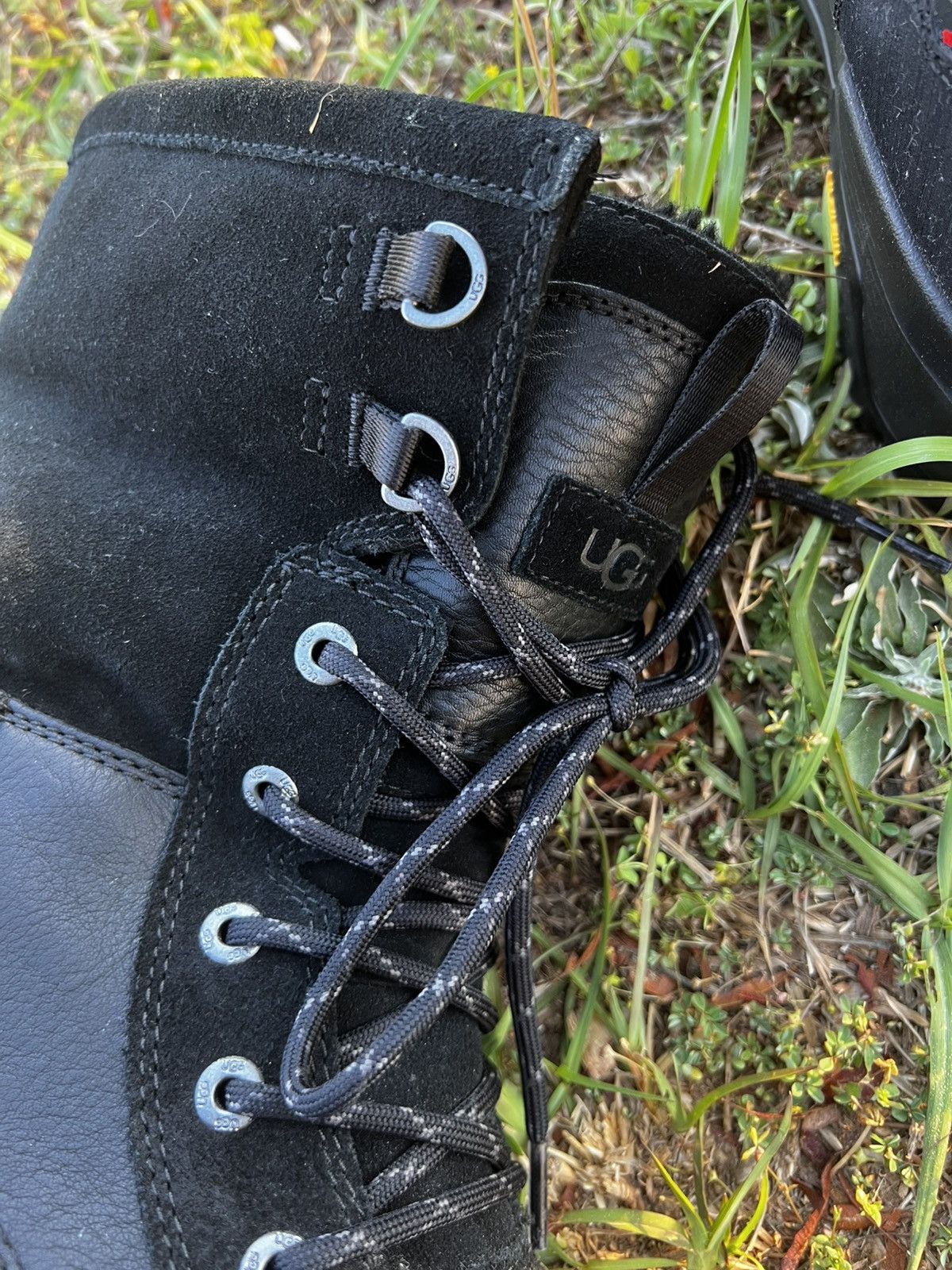 Ugg CLEAN UGG size 11.5 Mens Adirondack XXV Black Boots Size US 11.5 / EU 44-45 - 6 Thumbnail