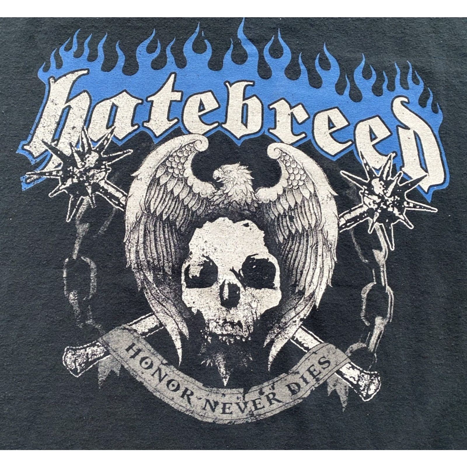 Gildan Hatebreed Honor Never Dies Cut Off Sleeveless T Shirt Black Gildan Men’s XL Band Mens Size US XL / EU 56 / 4 - 6 Thumbnail