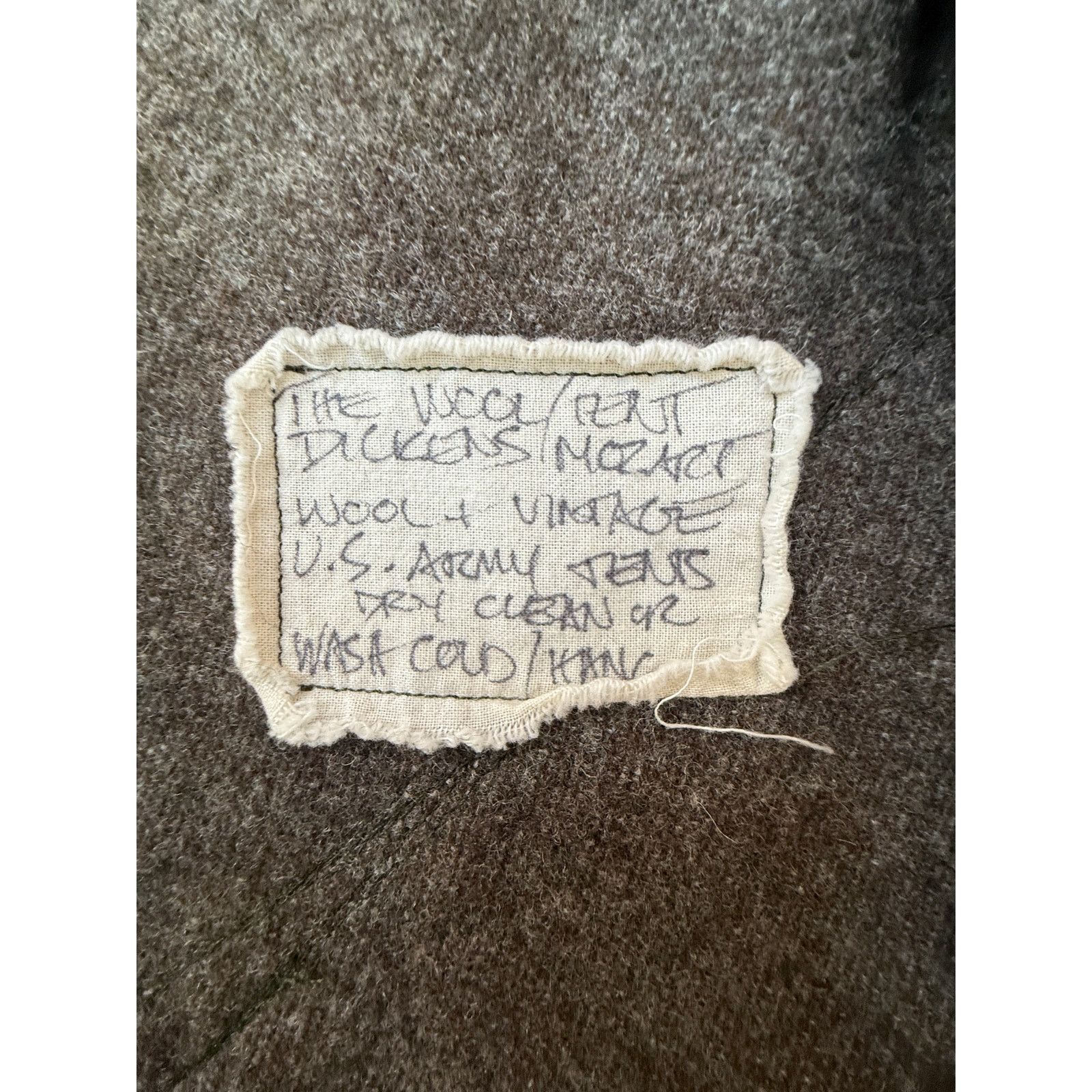 Greg Lauren Greg Lauren The Wool/Tent Dickens Mozart Jacket Size M / US 6-8 / IT 42-44 - 4 Thumbnail