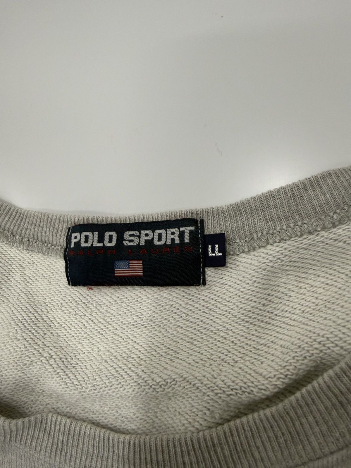 Ralph Lauren Sport 🔥 Polo Sport Ralph Lauren USA Flag Embroided Sweatshirt -LL Size US XL / EU 56 / 4 - 7 Thumbnail