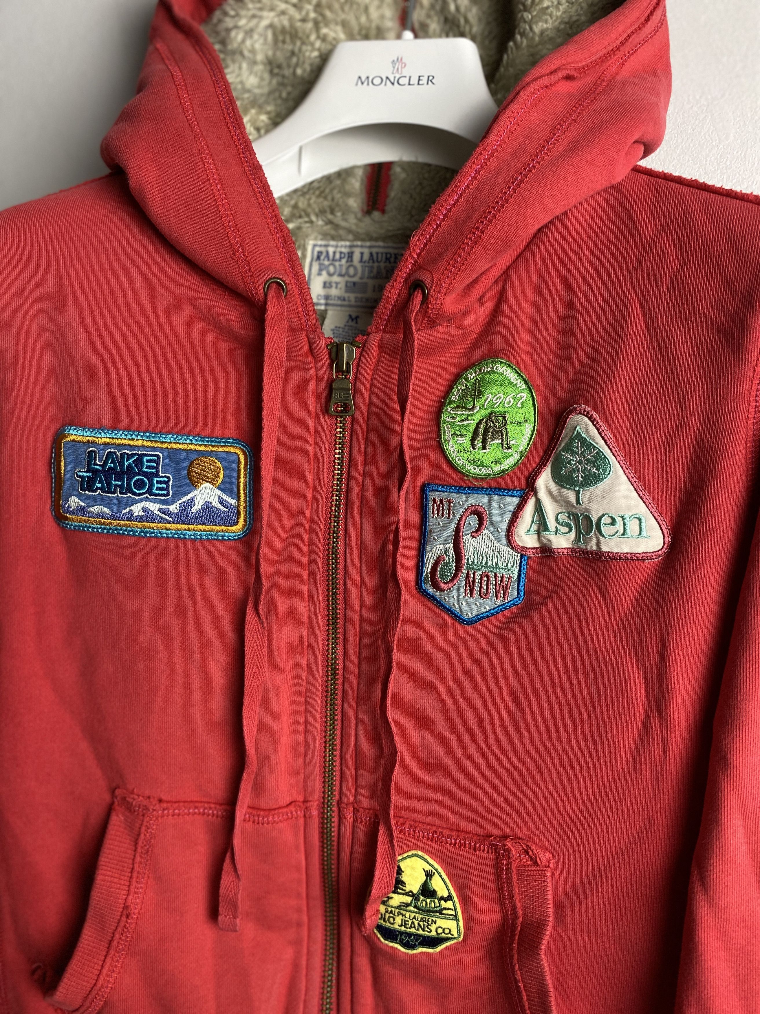 Polo Ralph Lauren × Ralph Lauren Polo Jeans Ralph Lauren sherpa zip-up hoodie y2k Size M / US 6-8 / IT 42-44 - 2 Thumbnail