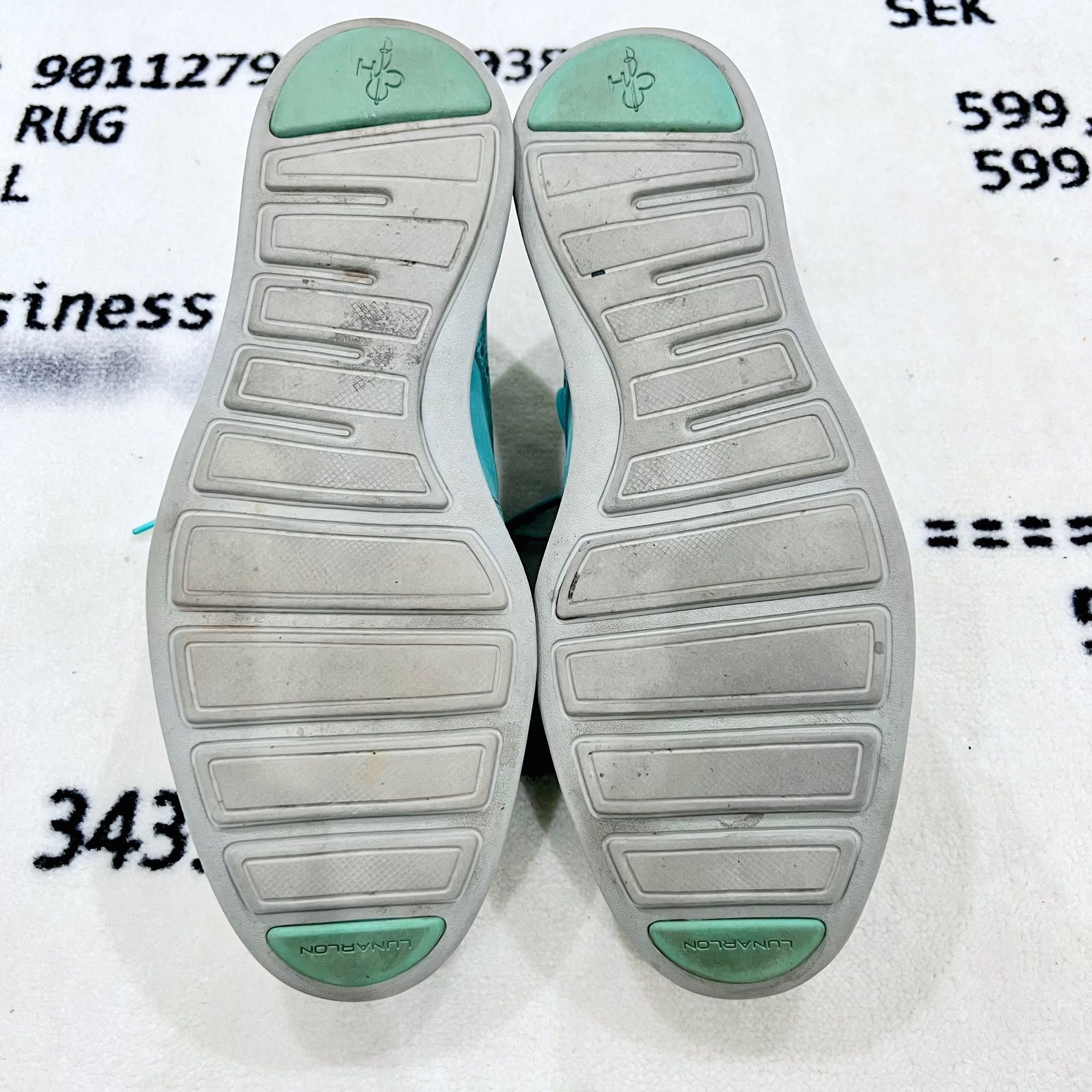 Cole Haan Vintage Cole Haan Lunargrand Wingtip Nubuck Shoes - Poolside Size US 9.5 / EU 42-43 - 6 Thumbnail
