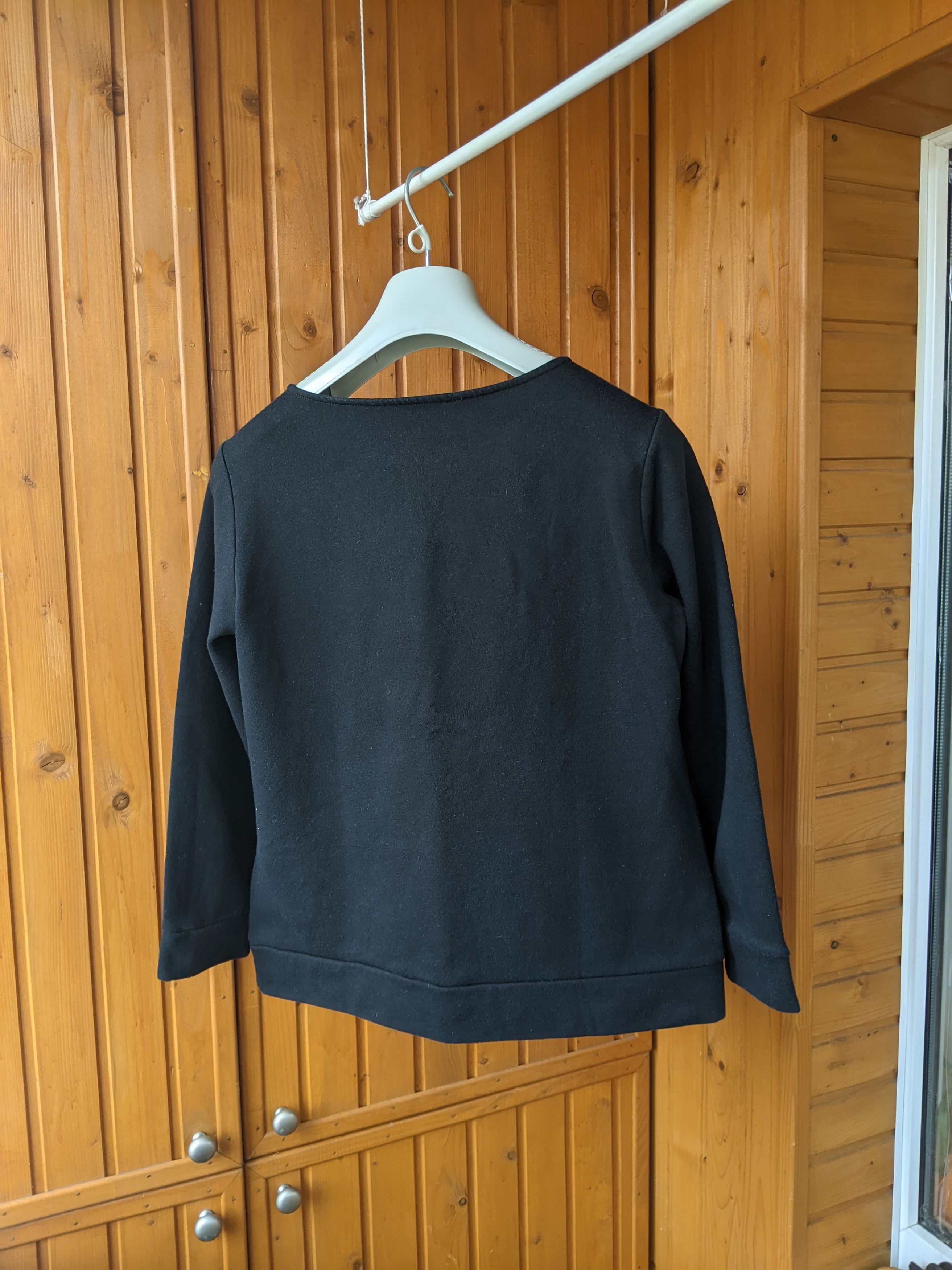 Armani Armani Jeans Black Womens Sweatshirt Vintage Longsleeve Size M / US 6-8 / IT 42-44 - 4 Thumbnail