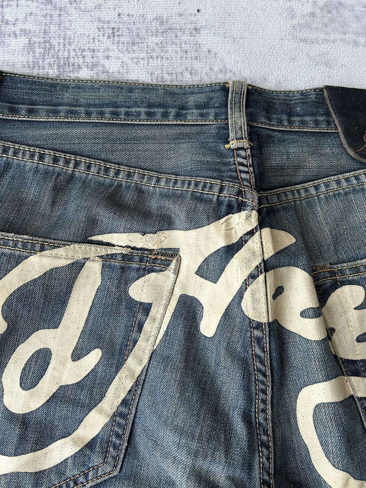 Ed Hardy Ed Hardy Big Spellout Denim Size US 34 / EU 50 - 5 Thumbnail
