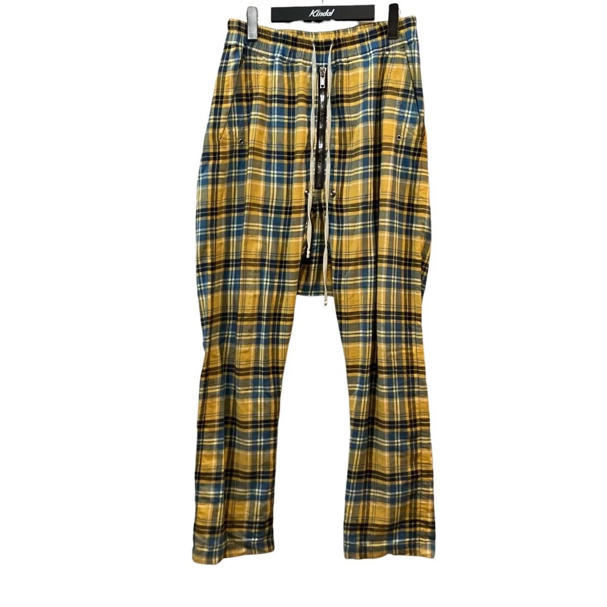 Rick Owens bela plaid pants Size US 30 / EU 46 - 1 Thumbnail