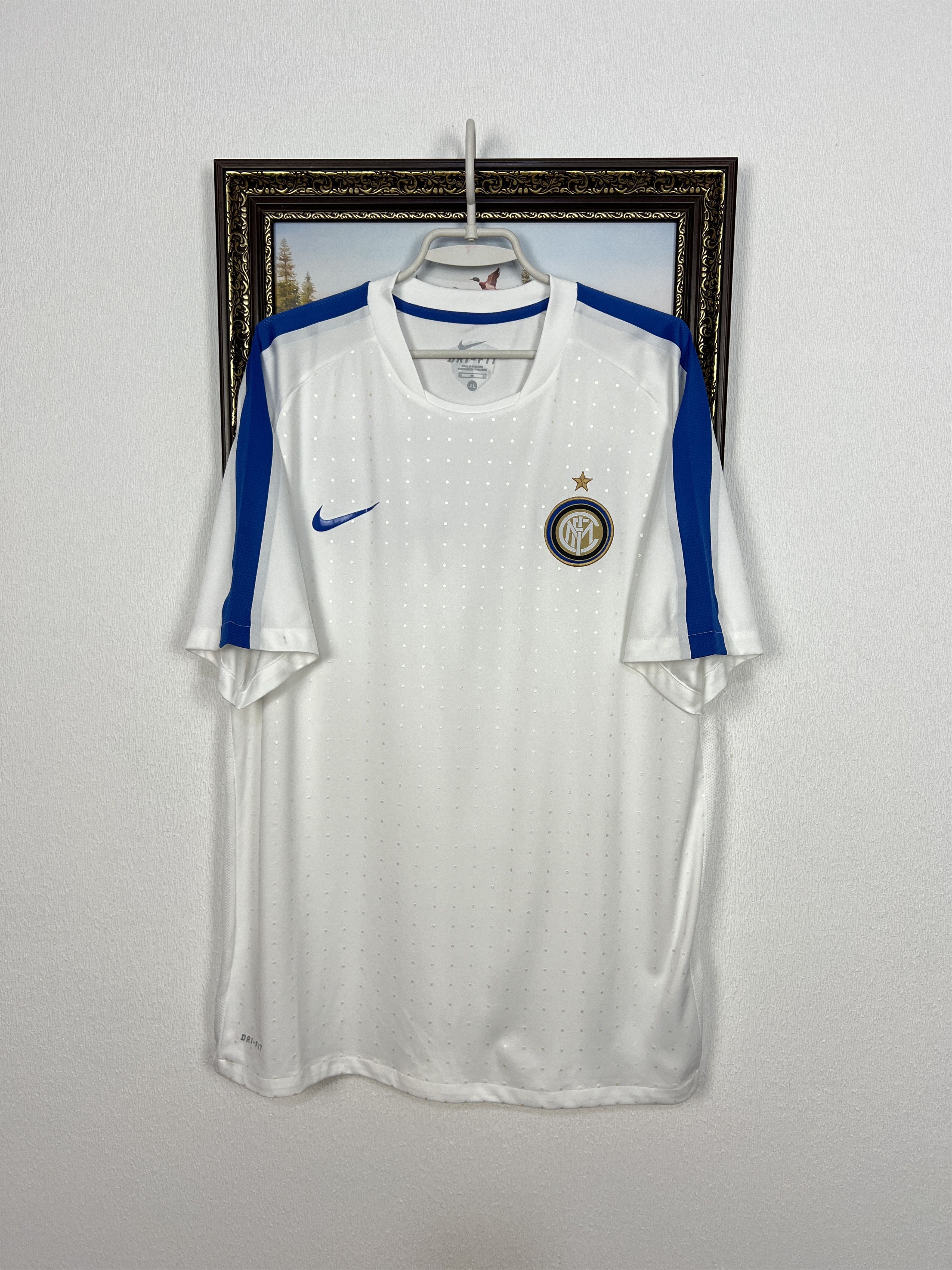 Nike Nike Inter Milan Football Shirt Train Soccer Shirt Maglia Size US XL / EU 56 / 4 - 1 Thumbnail