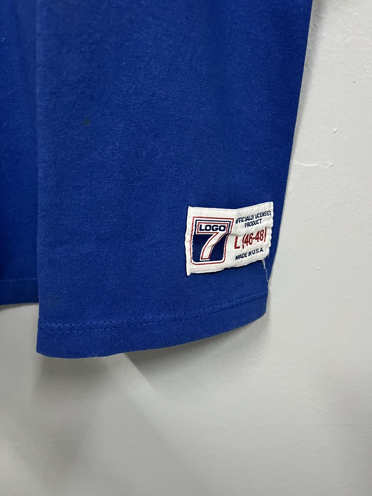 Vintage Vintage Logo 7 Los Angeles Rams Jerome Bettis Tee Size US L / EU 52-54 / 3 - 3 Thumbnail
