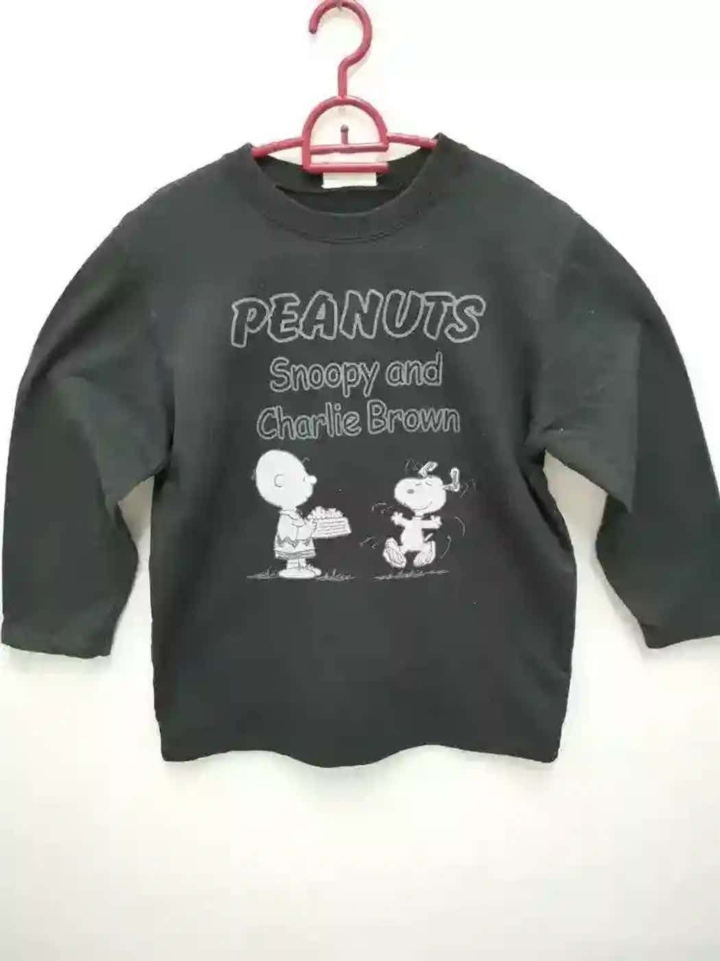 Rare!!! Vintage Snoopy Sweatshirt Snoopy Christmas Big Logo Spellout hot Pullover Jumper Snoopy and Charlie Brown Flying Ace Snow