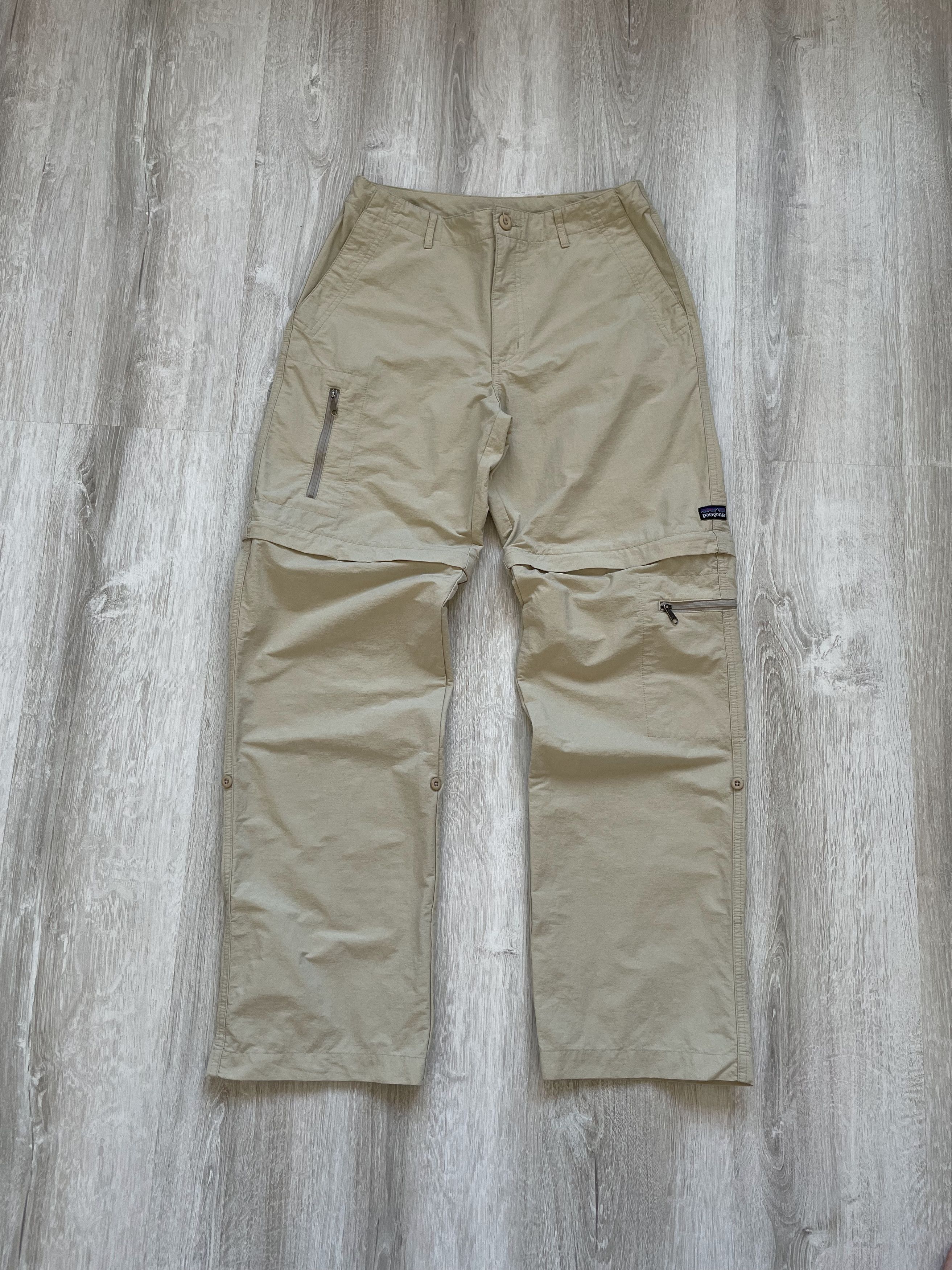 Patagonia Vintage Patagonia 2 in 1 Transformer Hiking Nylon Pants Size 30" / US 8 / IT 44 - 1 Thumbnail