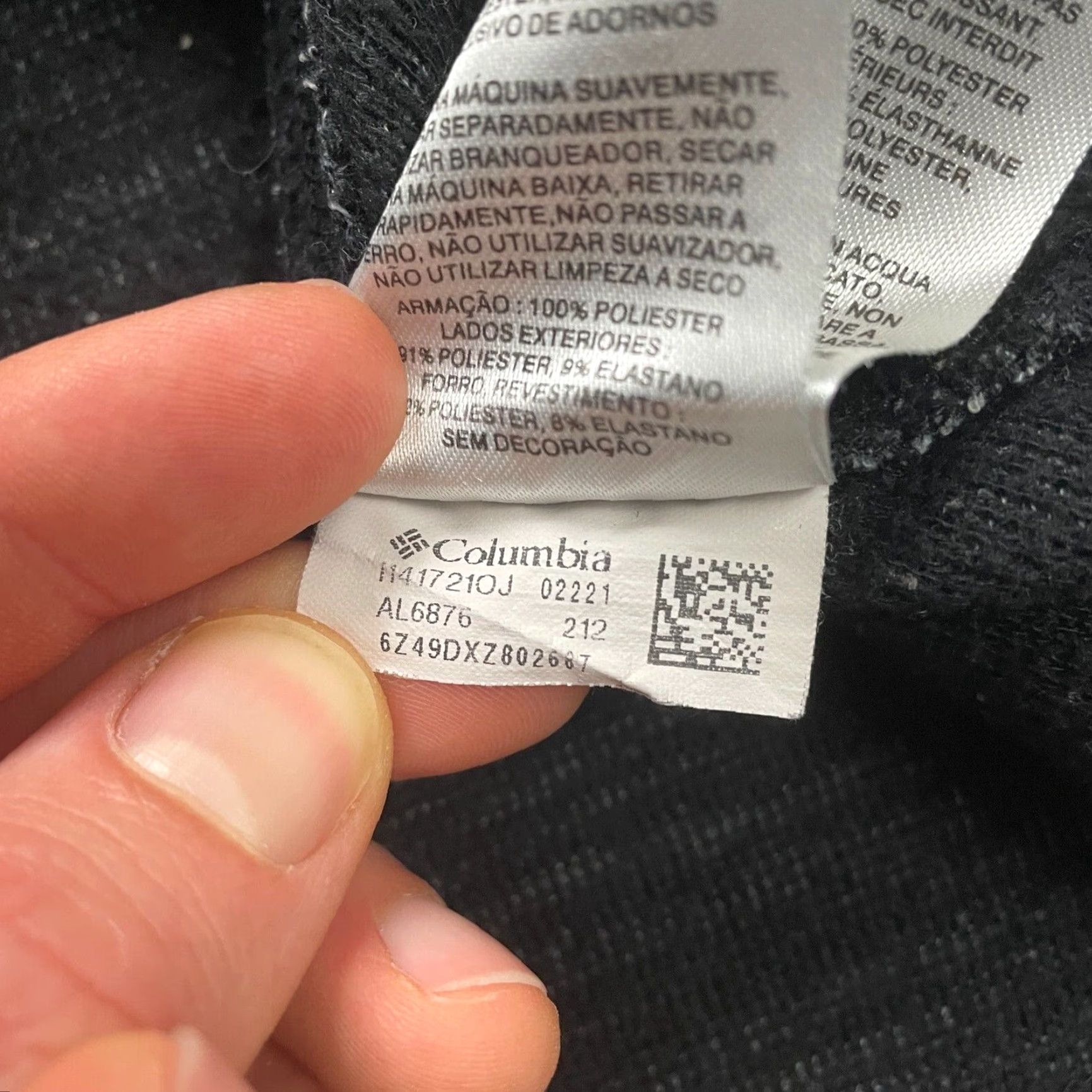 Vintage Columbia Optic Got It Active Jacket Womens Medium Gray Black 1/4 Zip High Neck Size M / US 6-8 / IT 42-44 - 5 Thumbnail