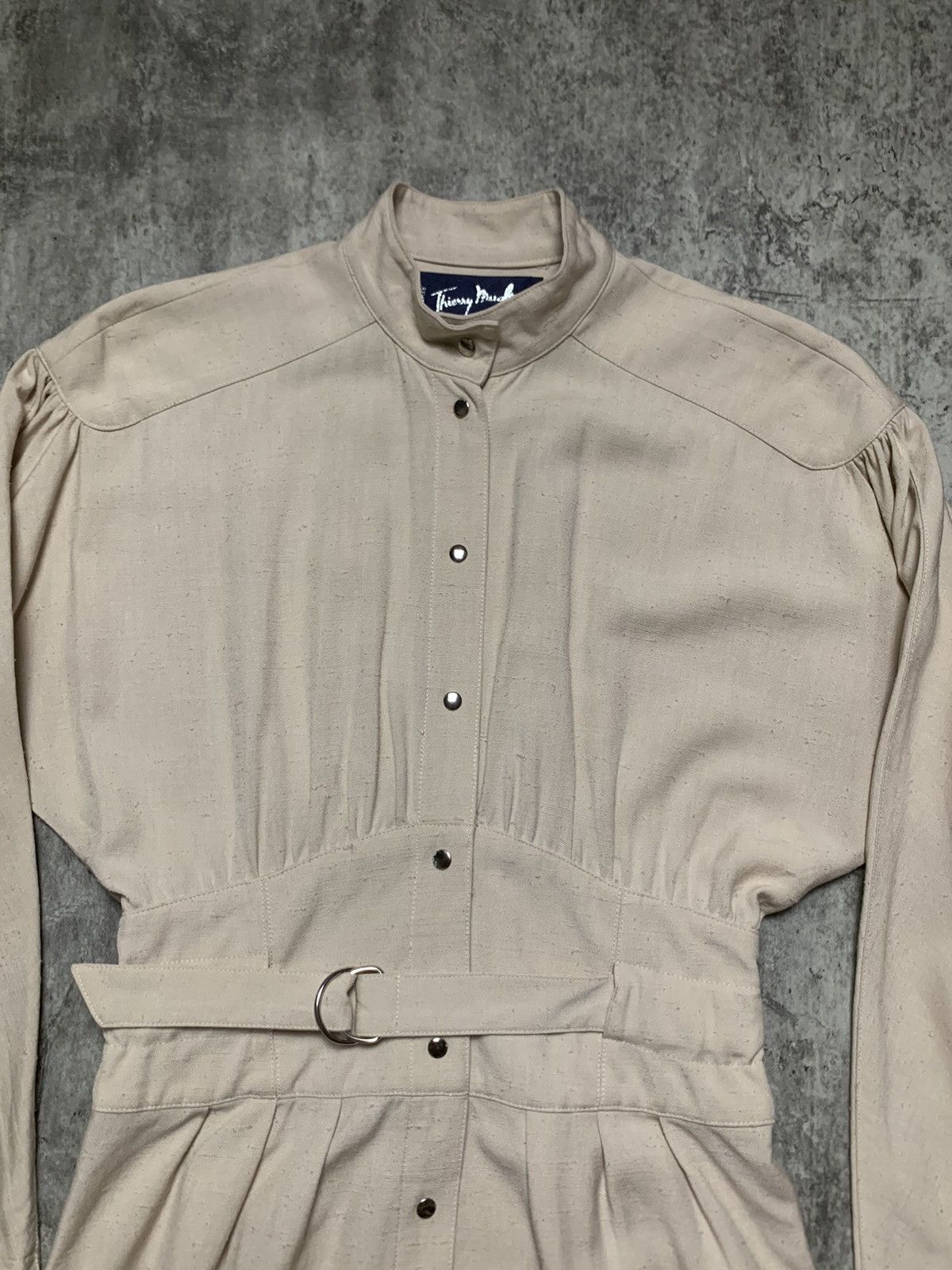 Thierry Mugler Vintage 90’s Thierry Mugler Edition Raw Rayon Size S / US 4 / IT 40 - 3 Thumbnail