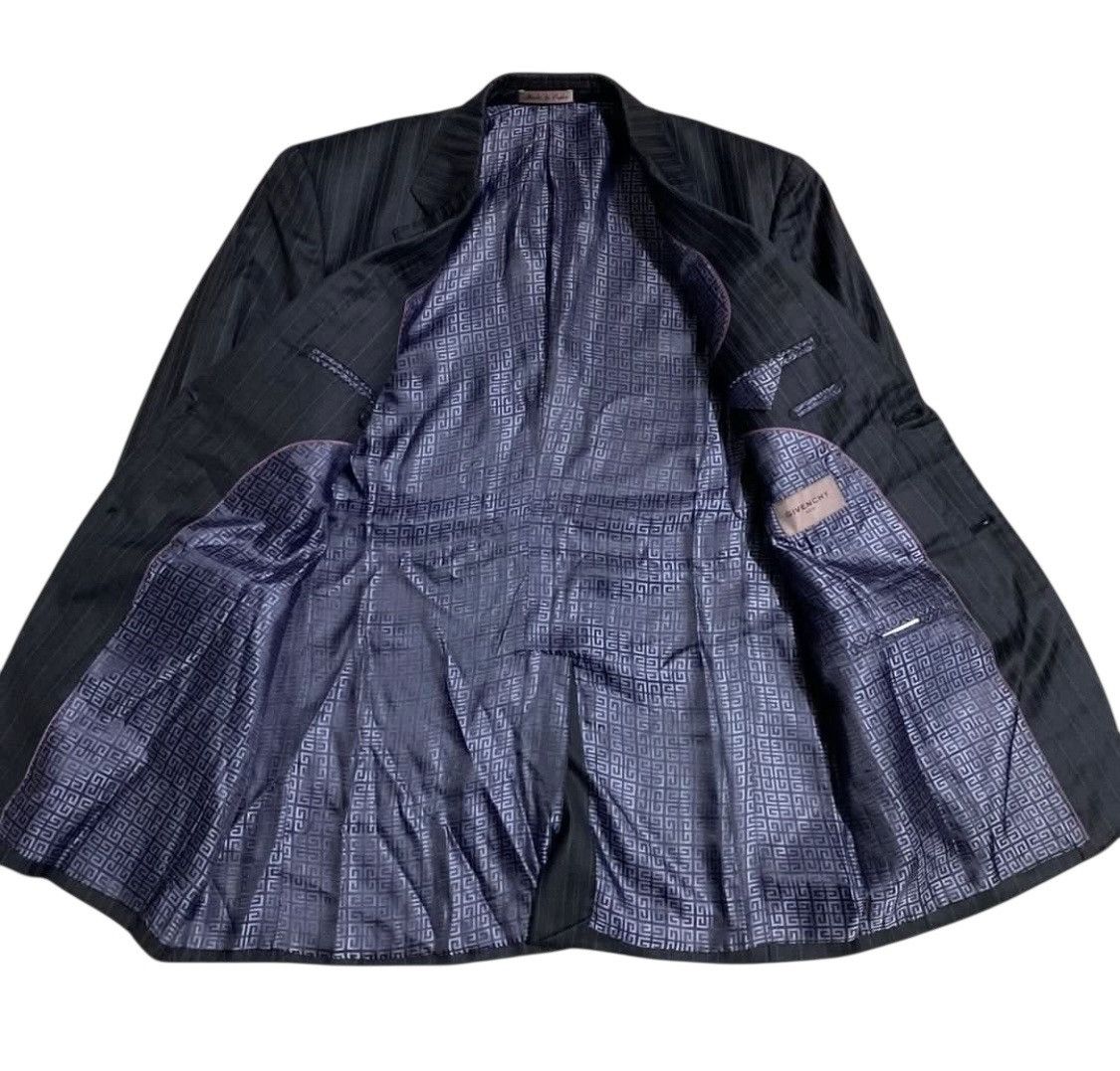 Givenchy Vtg Givenchy men stripe blazer Size 50L - 3 Thumbnail