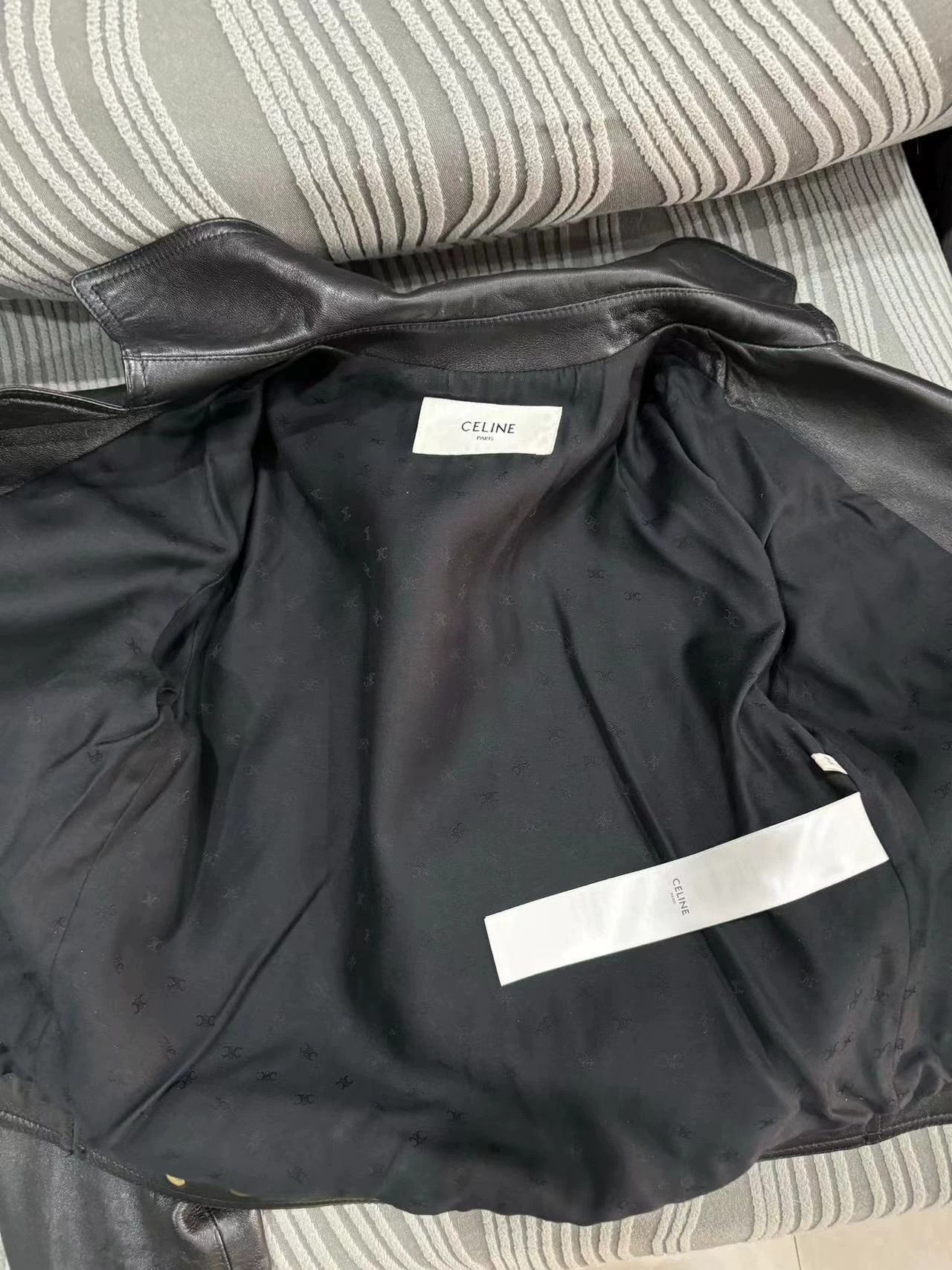 Celine Celine 23 Women's Sheepskin Leather Jacket 99 New 36 Size XS / US 0-2 / IT 36-38 - 4 Thumbnail