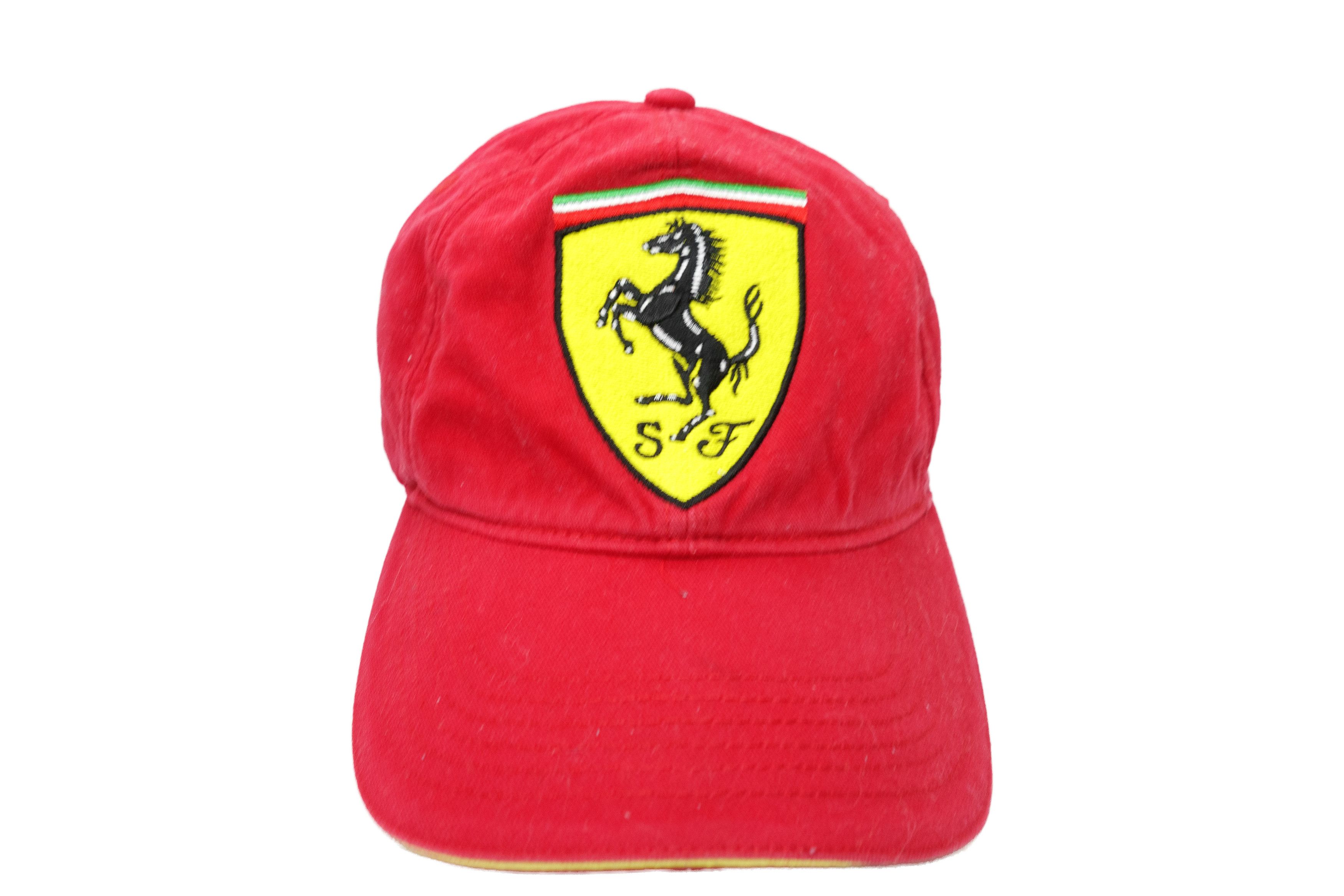 Ferrari Big Front Logo Racing Cap Size ONE SIZE - 2 Thumbnail