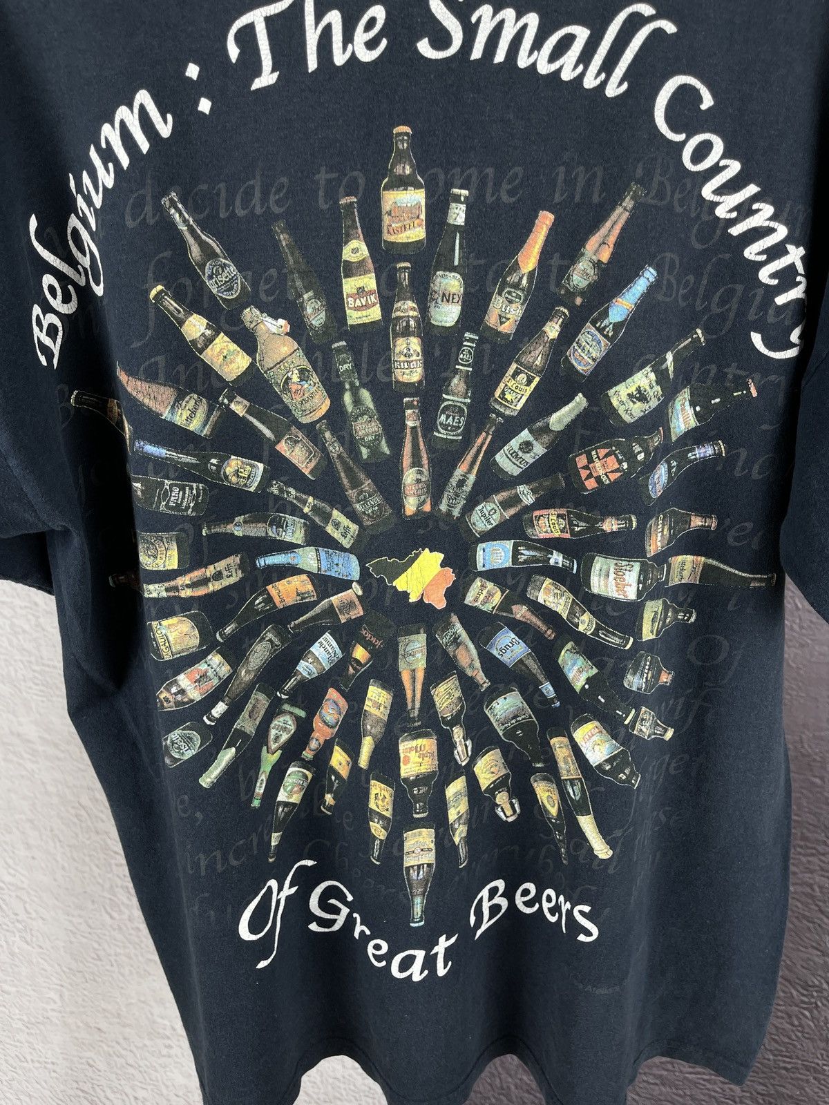 Band Tees Belgium The Small Country Of Great Beers Double-Sided Tee Size US L / EU 52-54 / 3 - 10 Thumbnail
