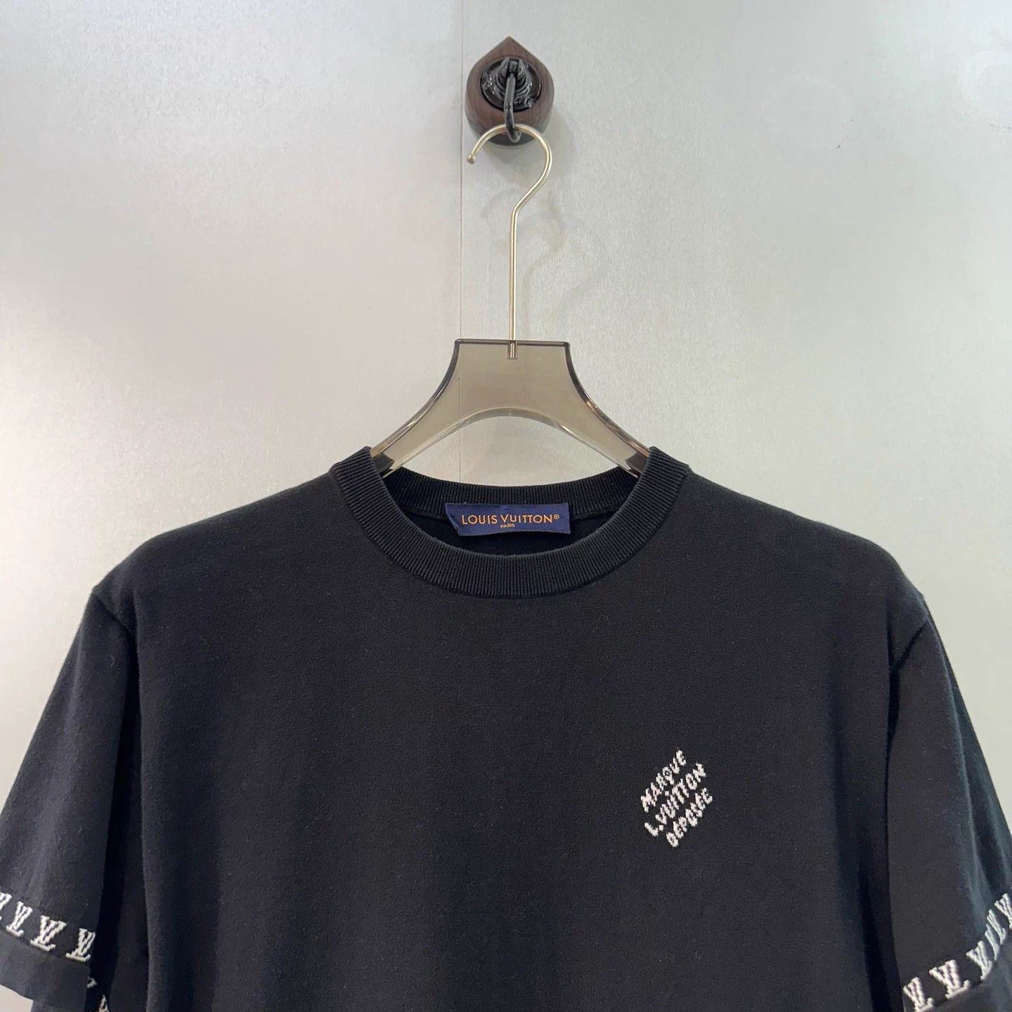 Louis Vuitton LV XS monogram knit short-sleeve T-shirt Size US XS / EU 42 / 0 - 4 Thumbnail