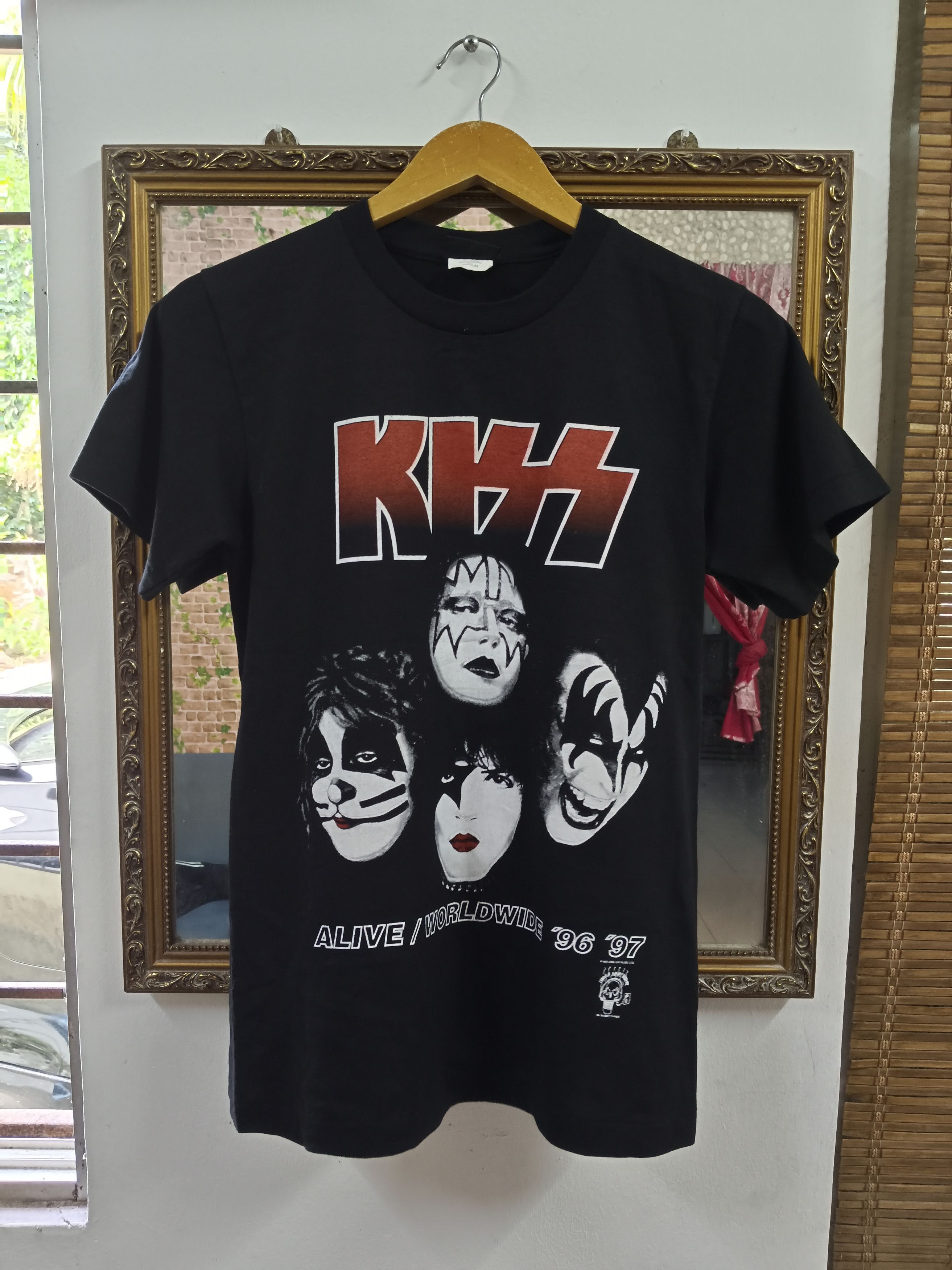 Band Tees × KISS × Vintage VINTAGE KISS 90s ALIVE /WORLD WIDE 96,97 Size US S / EU 44-46 / 1 - 1 Thumbnail
