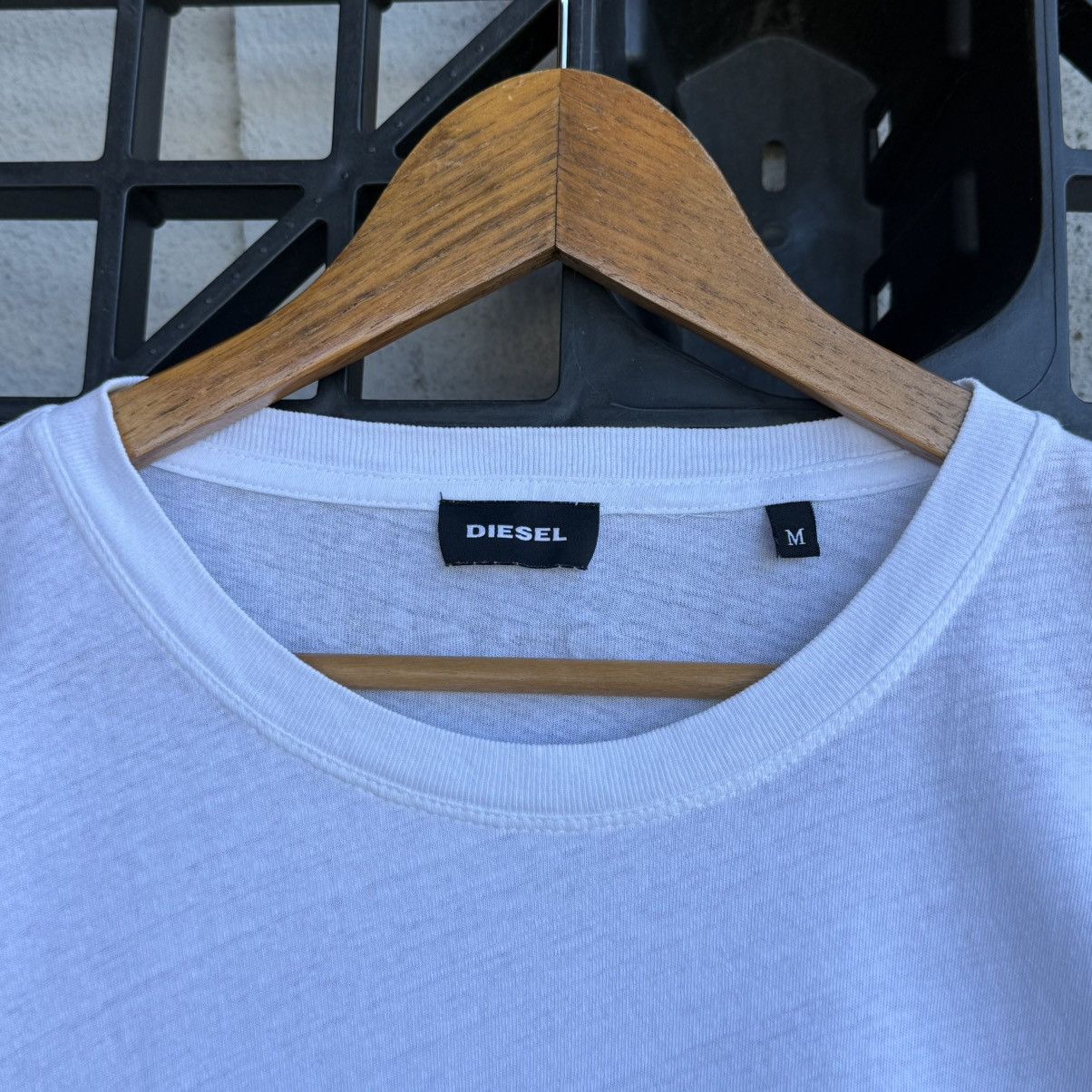 Diesel Diesel Font Wording Potrait Y2K Designer Tee Size US M / EU 48-50 / 2 - 10 Thumbnail