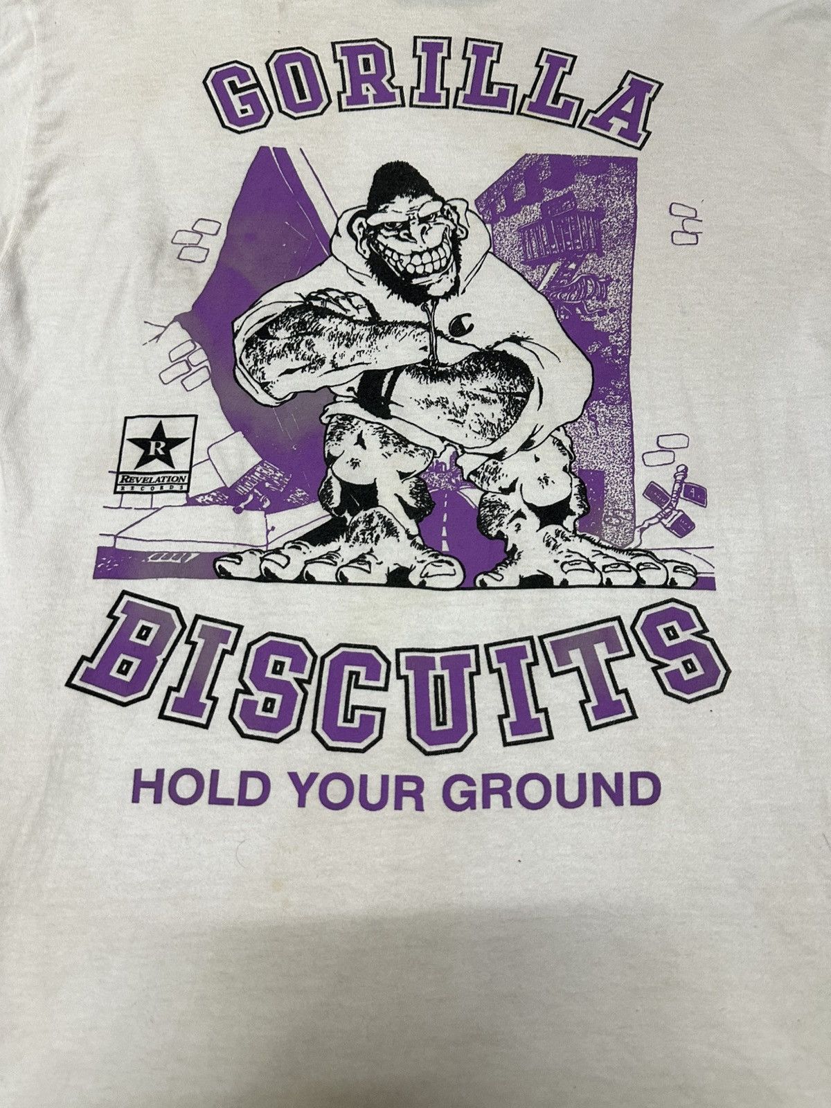 Band Tees Vtg Gorilla Biscuit american hardcore band tee Size US M / EU 48-50 / 2 - 5 Thumbnail