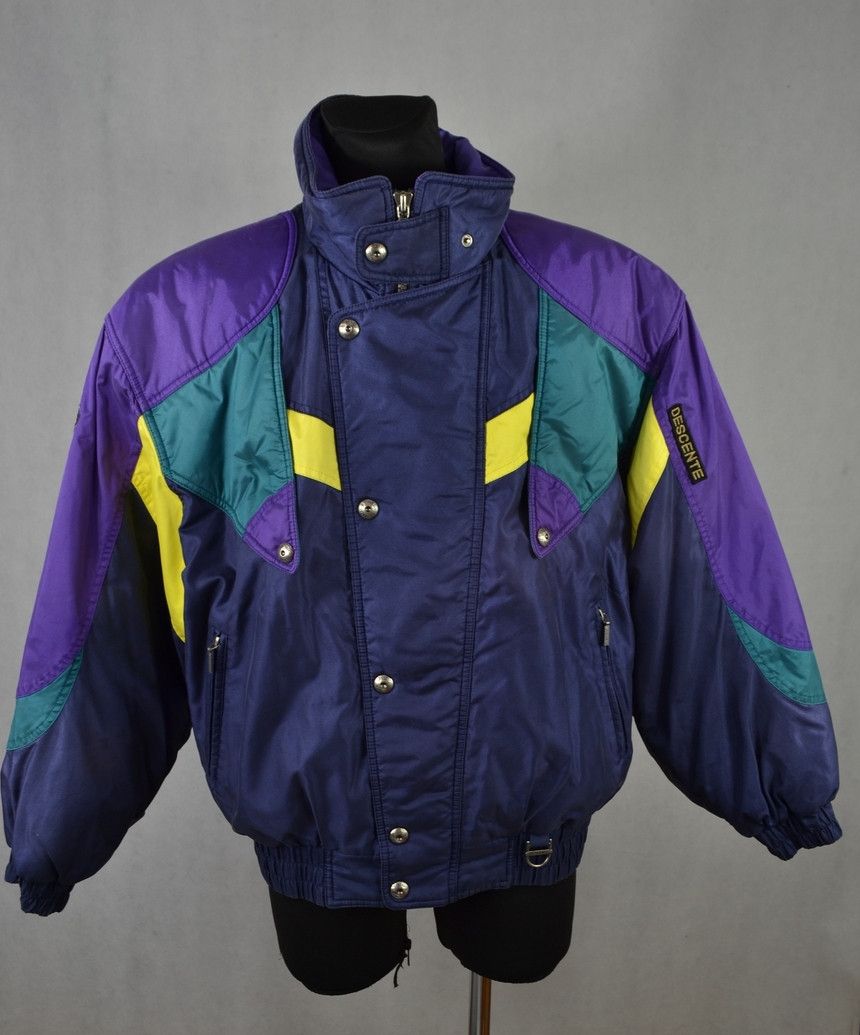 Descente Vintage 90s Descente Ski Jacket 54 Size US L / EU 52-54 / 3 - 1 Thumbnail