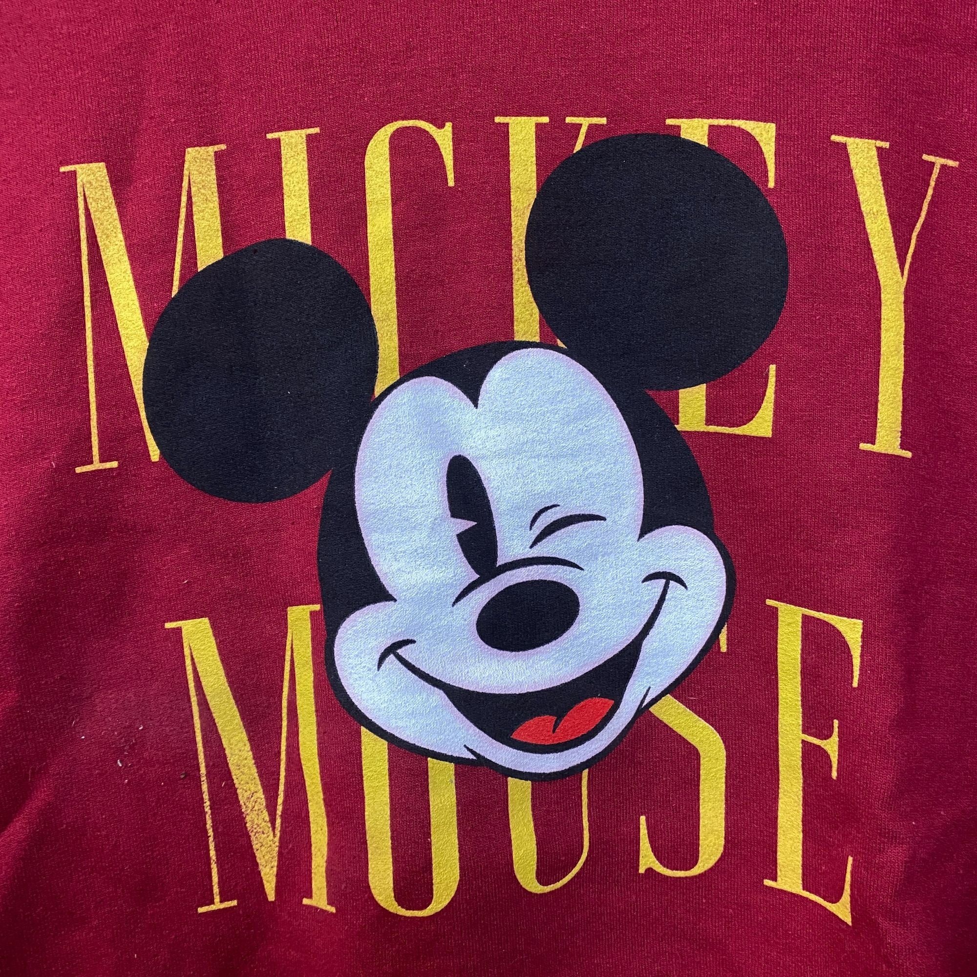 Other Mickey Mouse Wink Spell-Out Disney Crewneck Sweater Medium Size US M / EU 48-50 / 2 - 2 Thumbnail