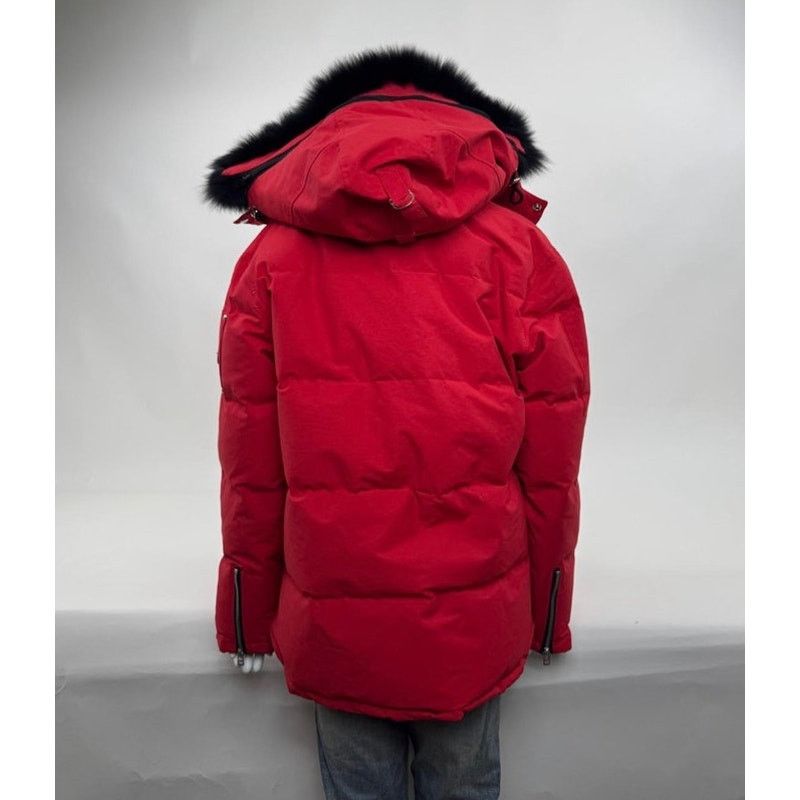 Moose Knuckles Men's Moose Knuckles Red Puffer Down Jacket Size XL Size US XL / EU 56 / 4 - 12 Thumbnail