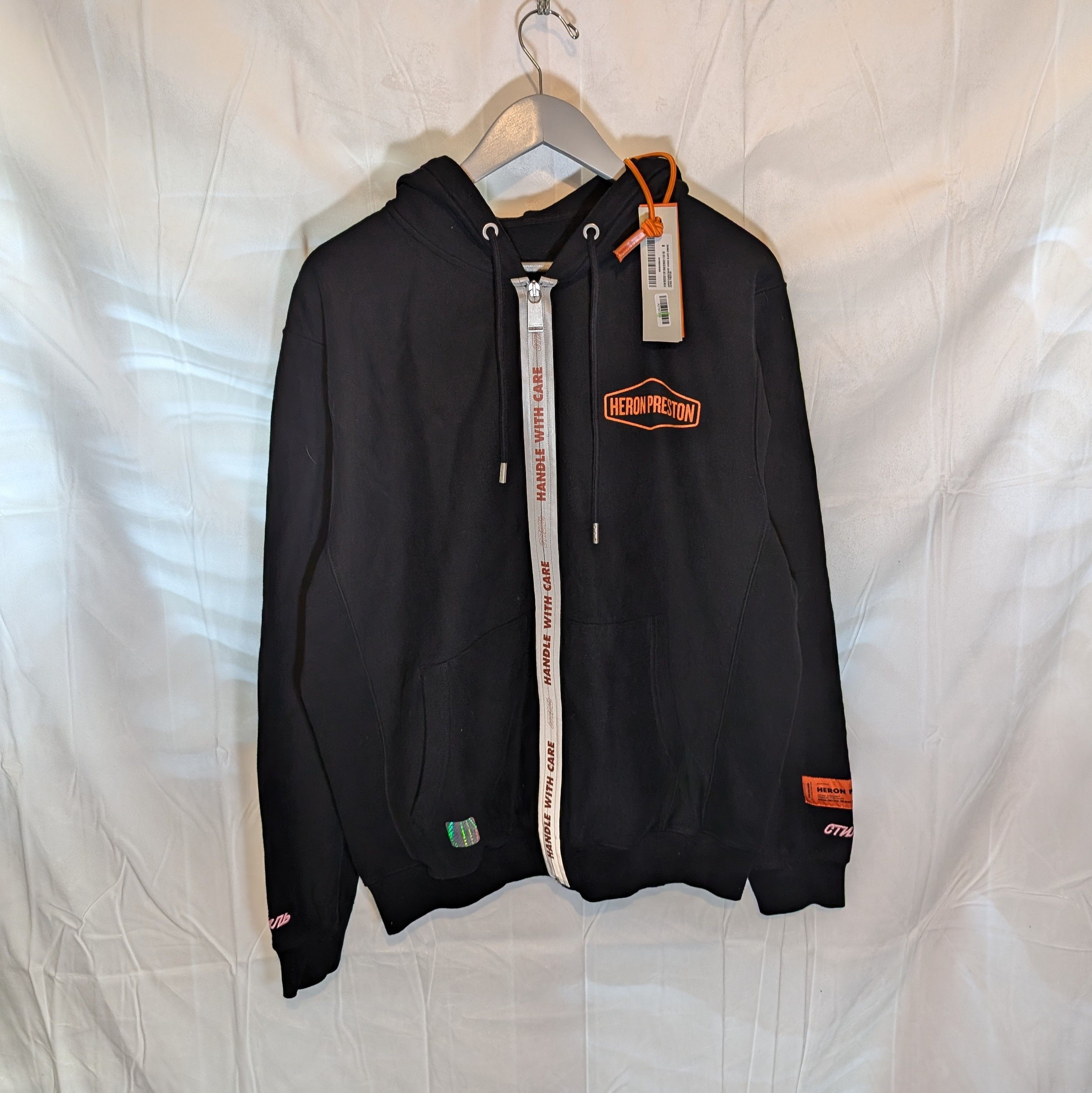 Heron Preston Handle With Care Tape Zip-Up Size US S / EU 44-46 / 1 - 1 Thumbnail