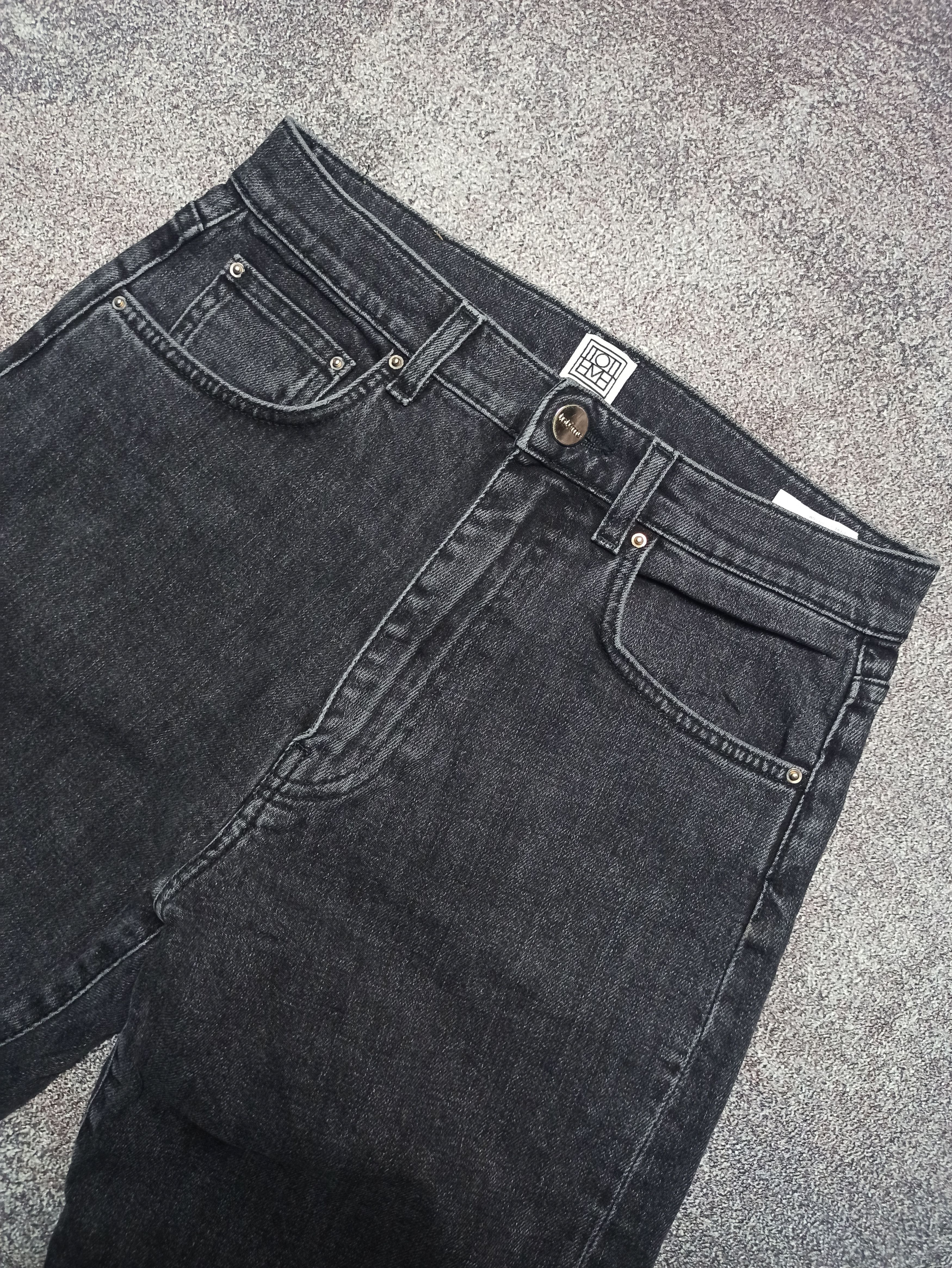 Toteme TOTEME TWISTED SEAM DENIM BLACK WASH Size 28" / US 6 / IT 42 - 2 Thumbnail