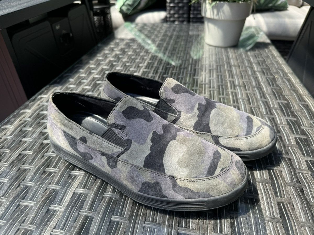 Prada Prada Suede Camo Slip-ons Size US 7 / EU 40 - 13 Thumbnail