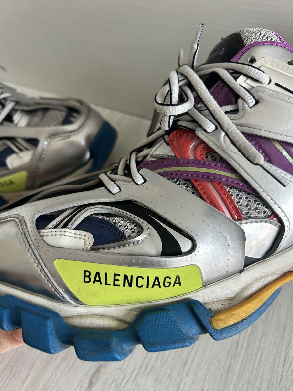 Balenciaga Balenciaga Track Multicolor Size US 11 / EU 44 - 3 Thumbnail