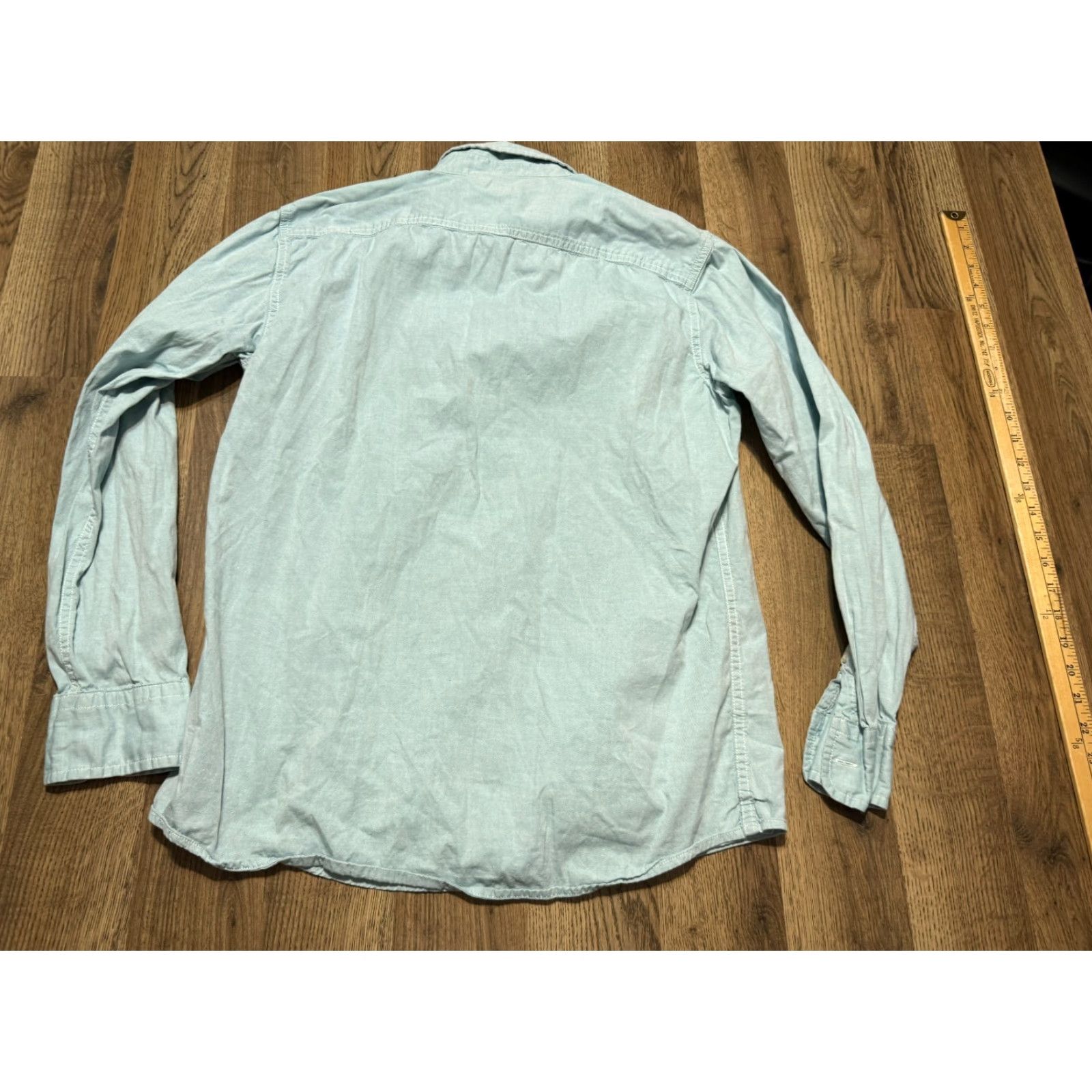 Vintage Sonoma Shirt Men's Size Medium Blue Long Sleeve Button Up Shirt Front Pocket Size US M / EU 48-50 / 2 - 2 Thumbnail