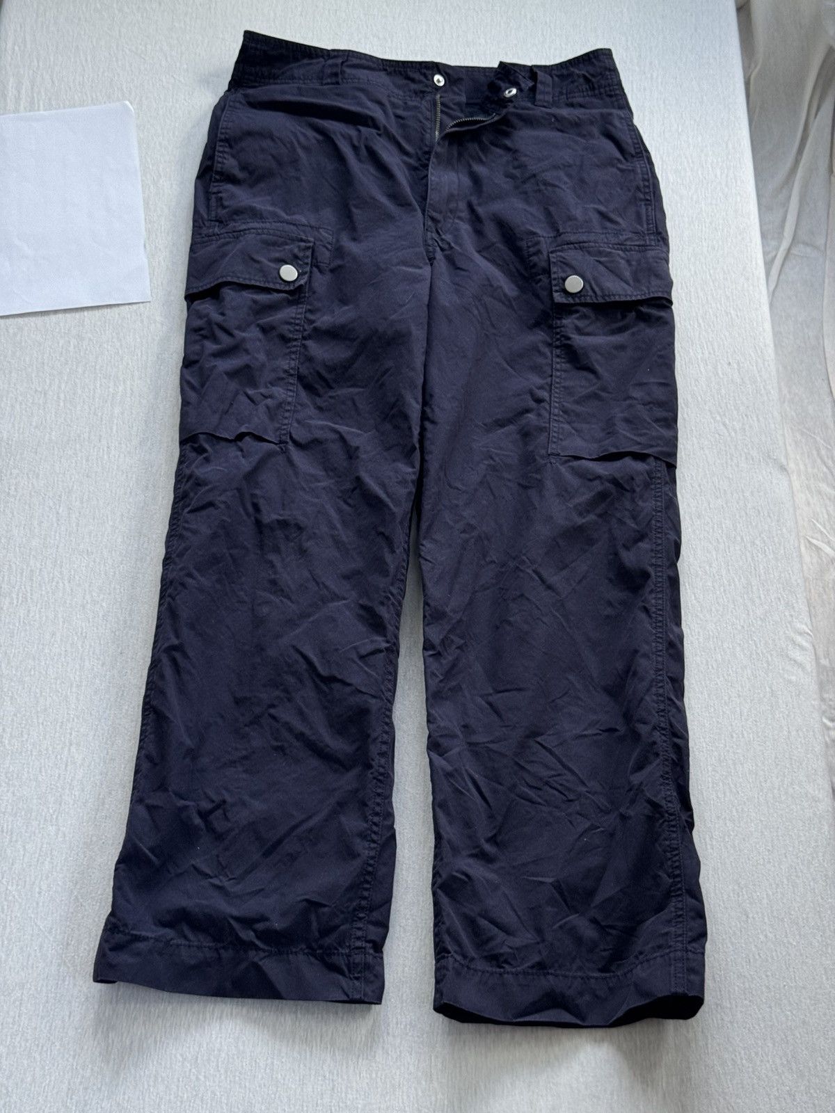 Nigel Cabourn Dutch pant in navy cotton nylon Size US 32 / EU 48 - 1 Thumbnail