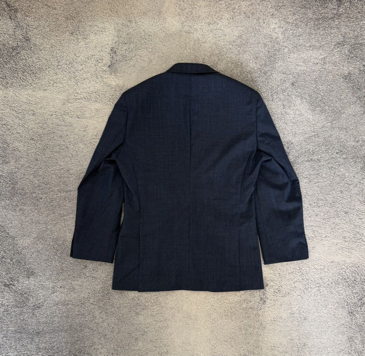 Hugo Boss Hugo Boss Men Wool Suit US36R UK46 Dark Blue 2Button Germany Size 36R - 9 Thumbnail