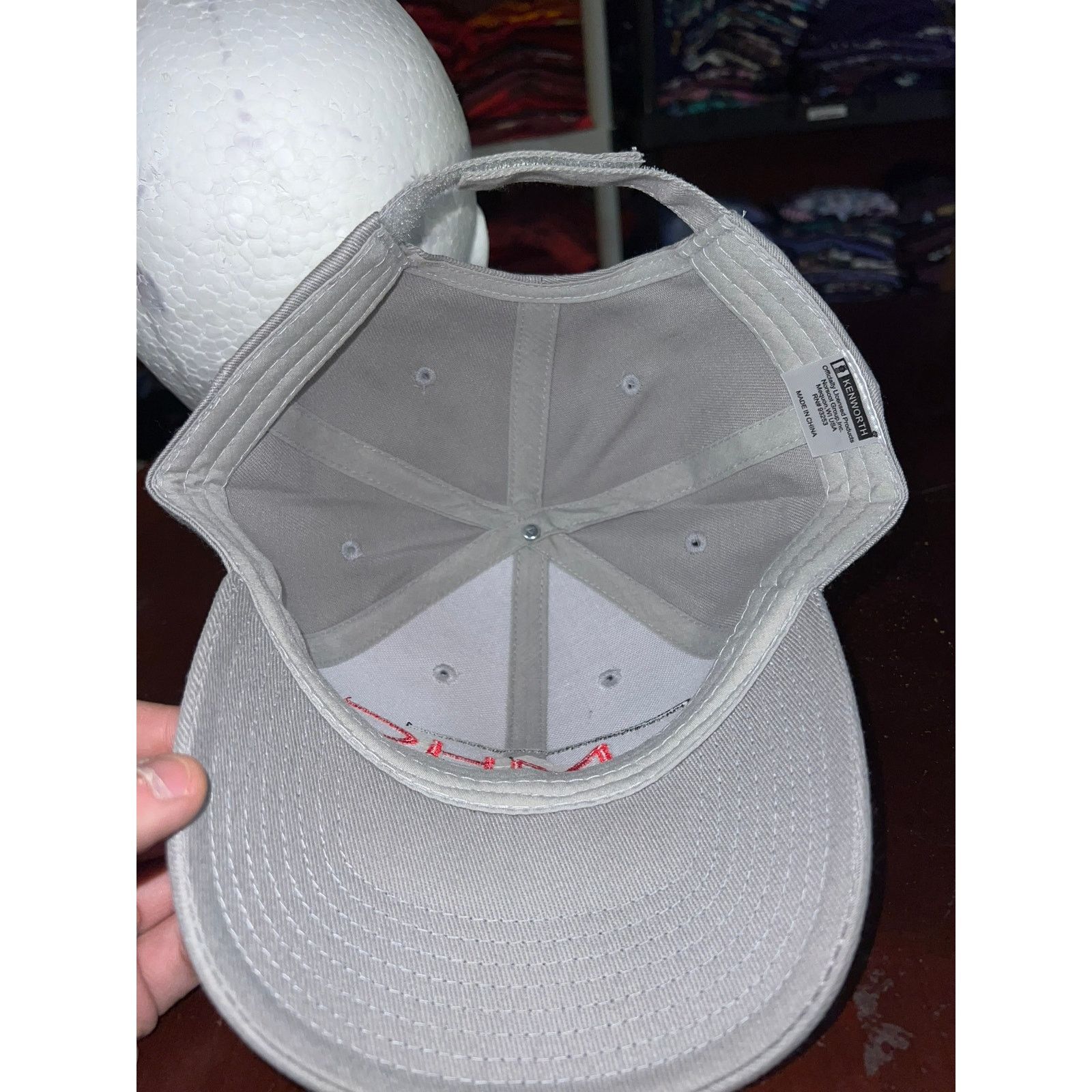 Vintage Vintage Kenworth Hat MHC Trucking Logo Gray Cap Headwear VTG Size ONE SIZE - 6 Thumbnail
