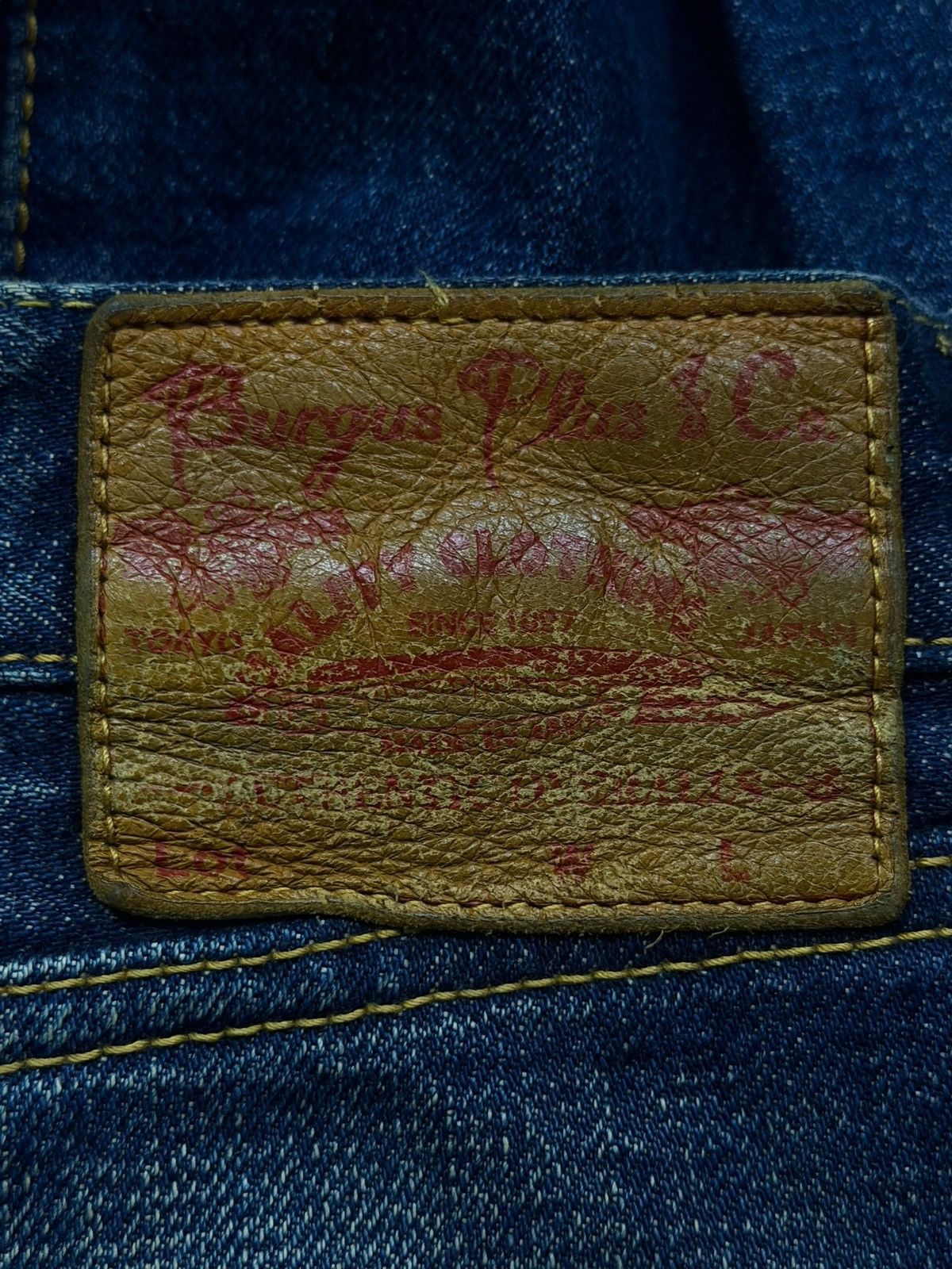 Burgus Plus Vintage Burgus Plus Lot 770ZR Hinoya Tokyo Selvedge Denim Size US 38 / EU 54 - 14 Thumbnail