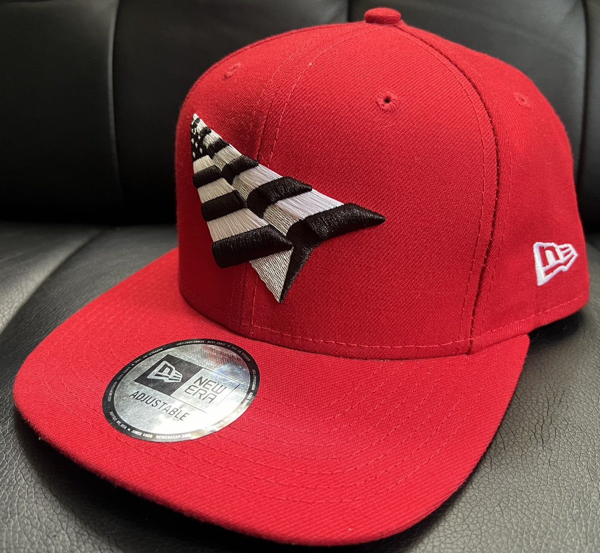 New Era × ROC NATION × Vintage Paper Planes Roc Nation New Era RED ...