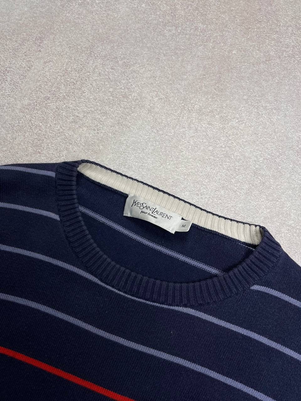 Vintage × Yves Saint Laurent VINTAGE YSL YVES SAINT LAURENT KNIT SWEATER RARE M Size US M / EU 48-50 / 2 - 4 Thumbnail