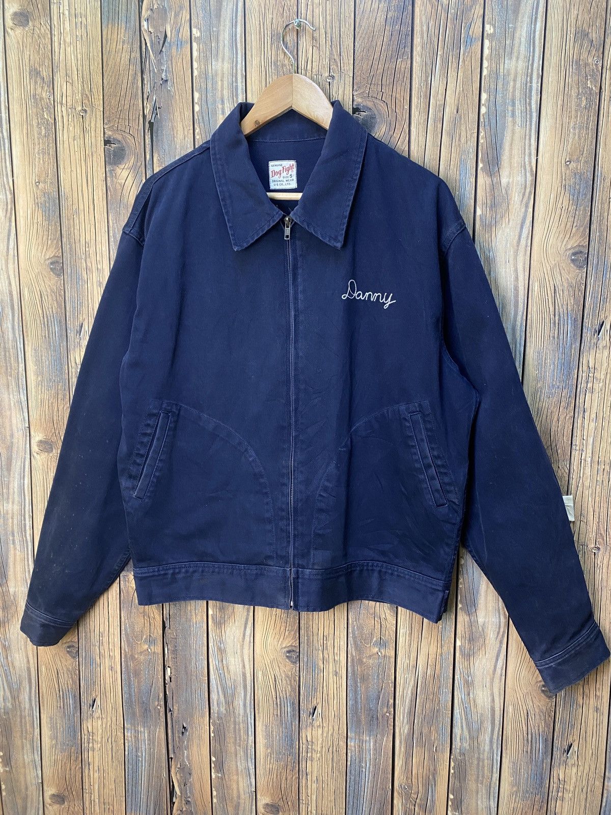 Japanese Brand × Vintage Vintage dog fight back hit jacket Size US L / EU 52-54 / 3 - 1 Thumbnail