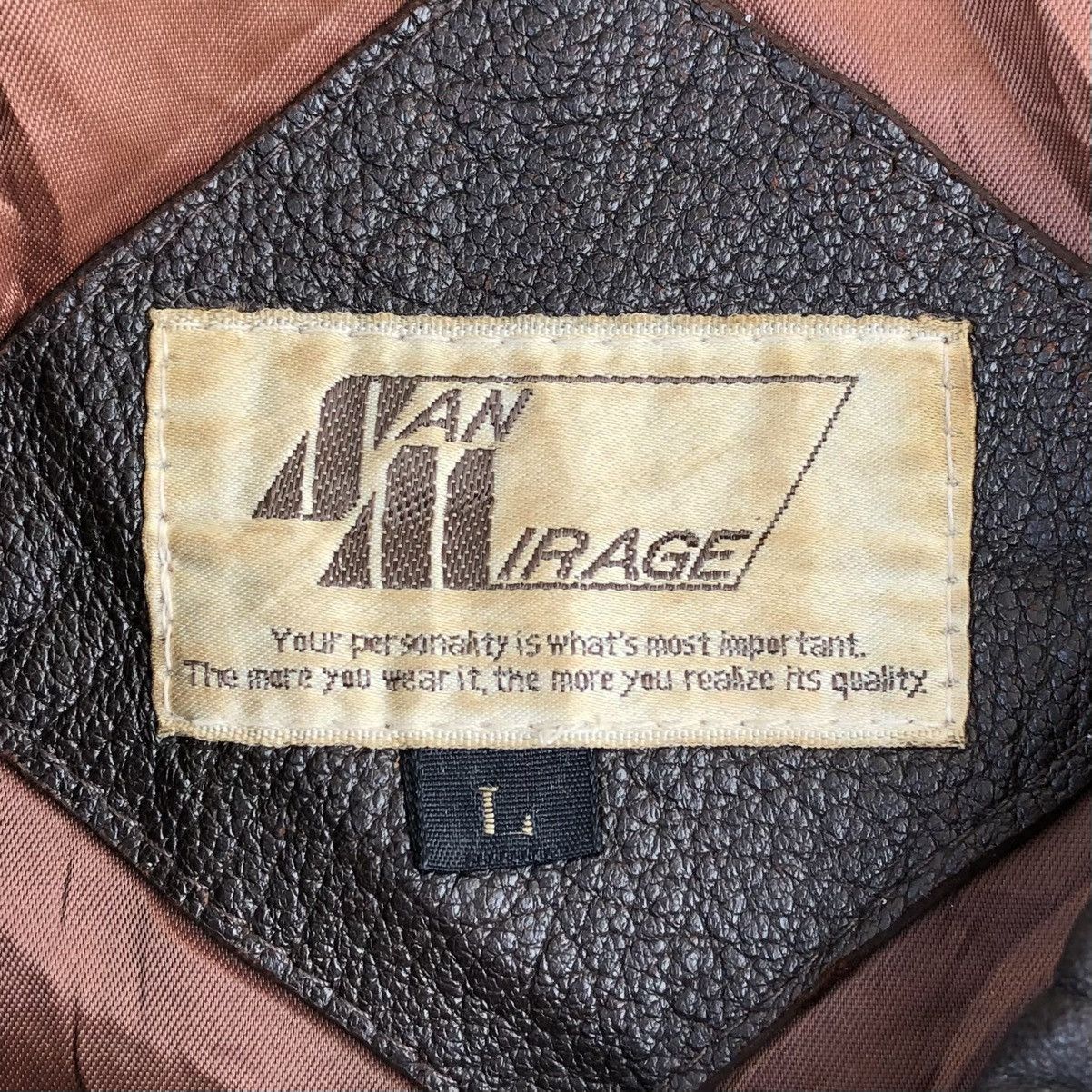 Japanese Brand Vintage Man Mirage Sheepskin Bomber Jacket Size US L / EU 52-54 / 3 - 20 Thumbnail