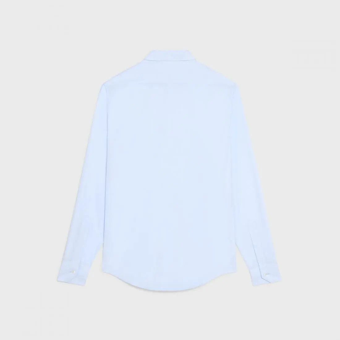Celine o1w1db10525 2C8630 Loose Shirt in Blue Size US M / EU 48-50 / 2 - 2 Thumbnail